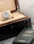 Audemars Piguet - Audemars Piguet White Gold Pave Diamond Royal Oak Chrono Watch Ref. 25978 - The Keystone Watches