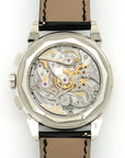 Patek Philippe - Patek Philippe Platinum Perpetual Baguette Diamond Watch Ref. 5271 - The Keystone Watches