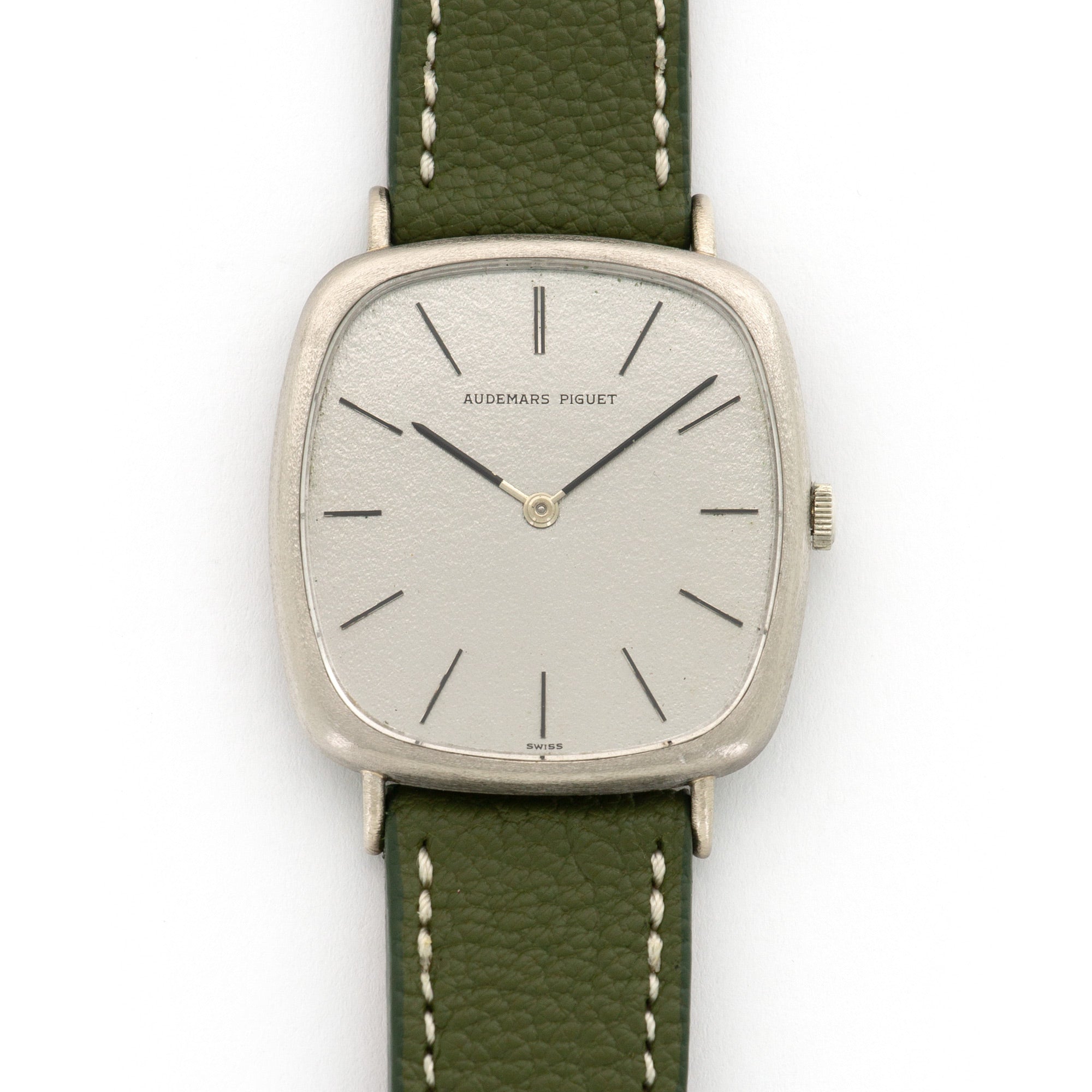 Audemars Piguet - Audemars Piguet White Gold Strap Watch - The Keystone Watches