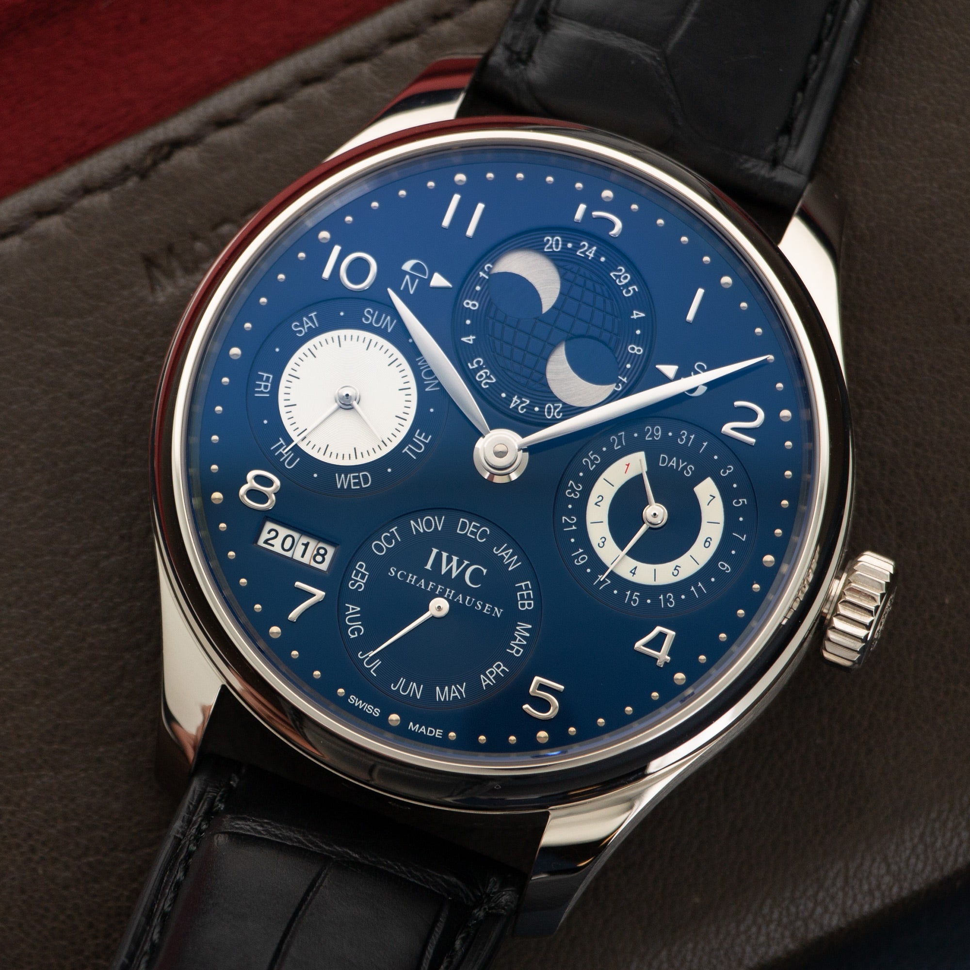 Iwc portuguese perpetual calendar iw503203 best sale