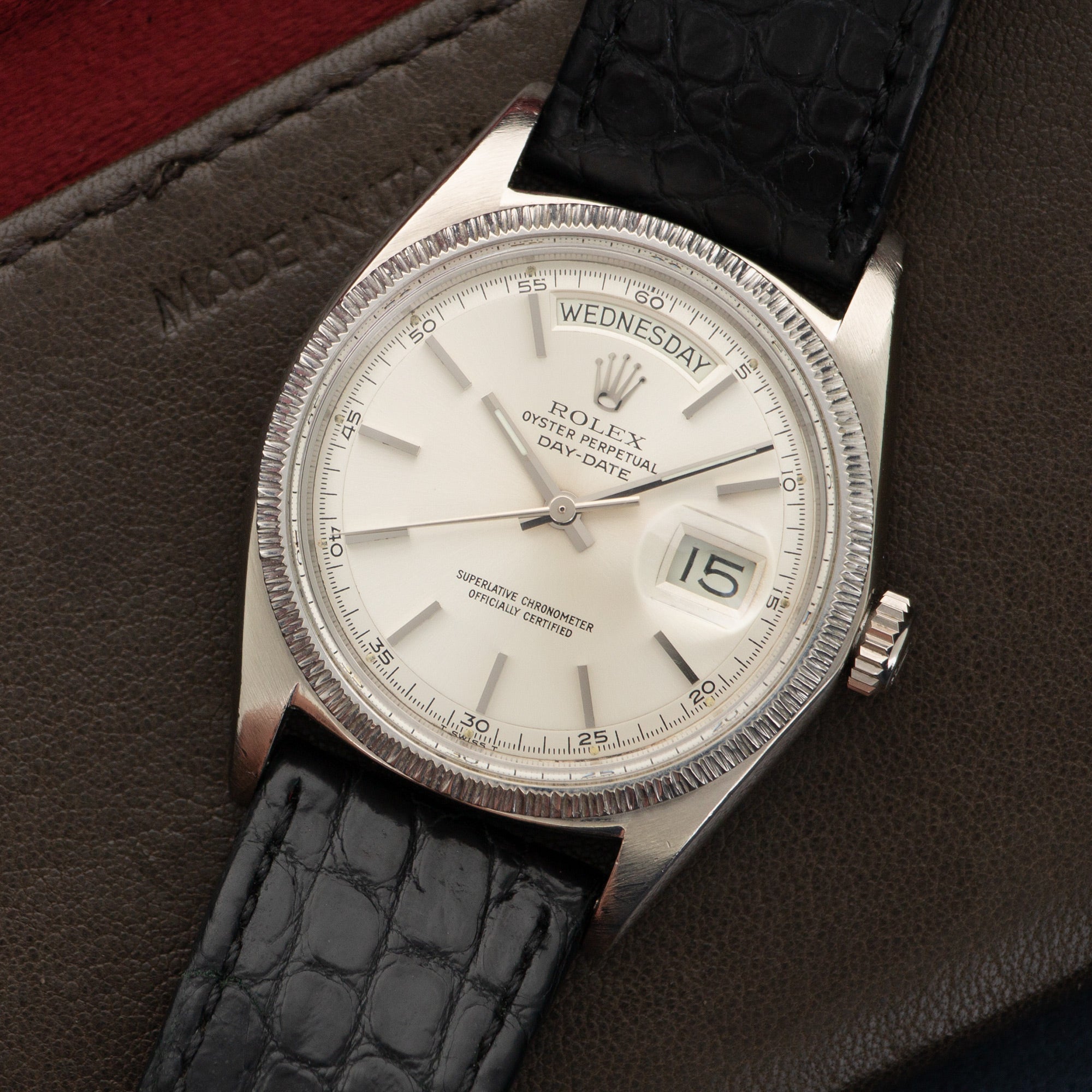 Rolex - Rolex White Gold Day-Date Watch Ref. 1807 - The Keystone Watches