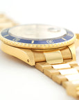 Rolex - Rolex Yellow Gold Submariner Diamond & Sapphire Watch Ref. 16808 - The Keystone Watches