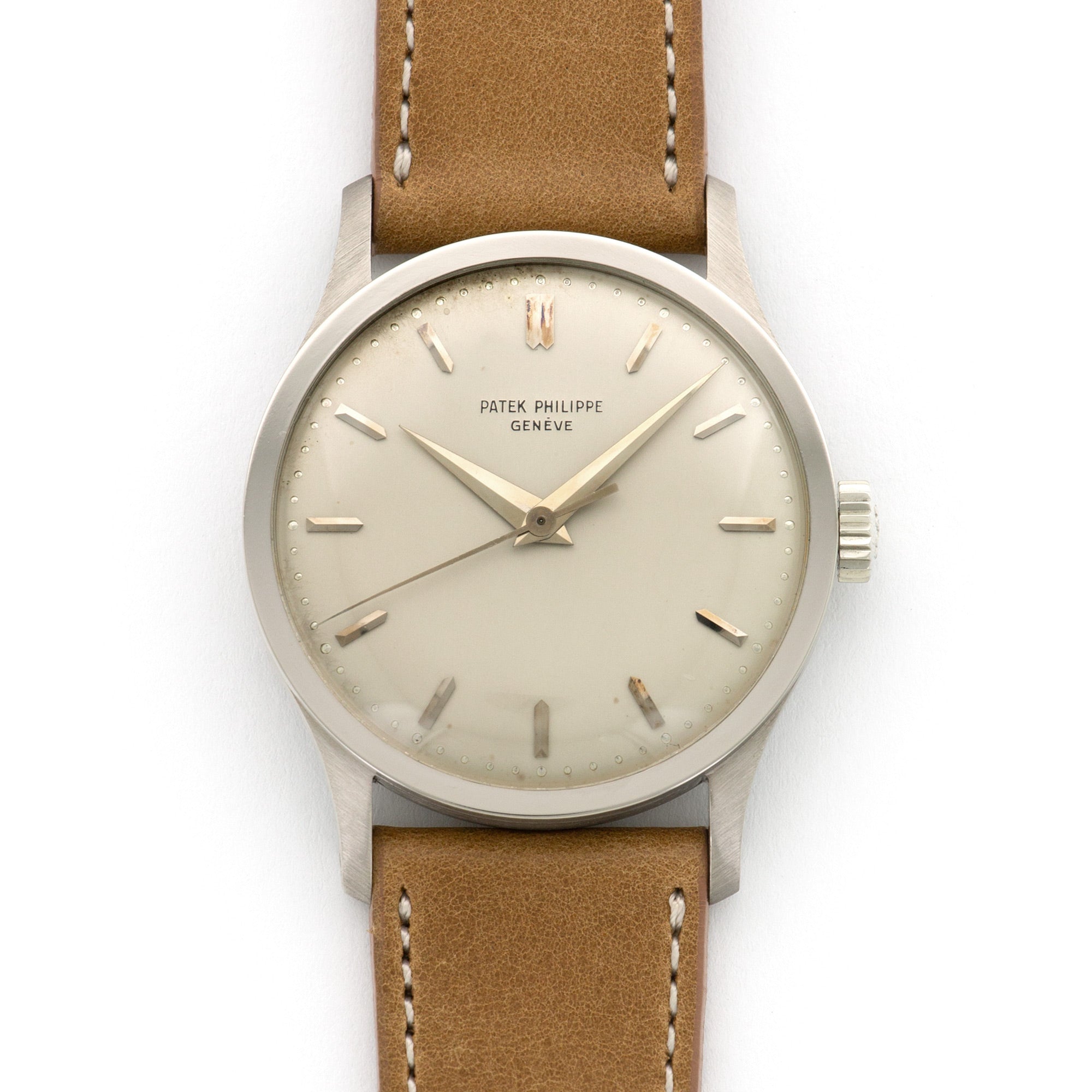 Patek Philippe - Patek Philippe White Gold Calatrava Watch Ref. 570 - The Keystone Watches