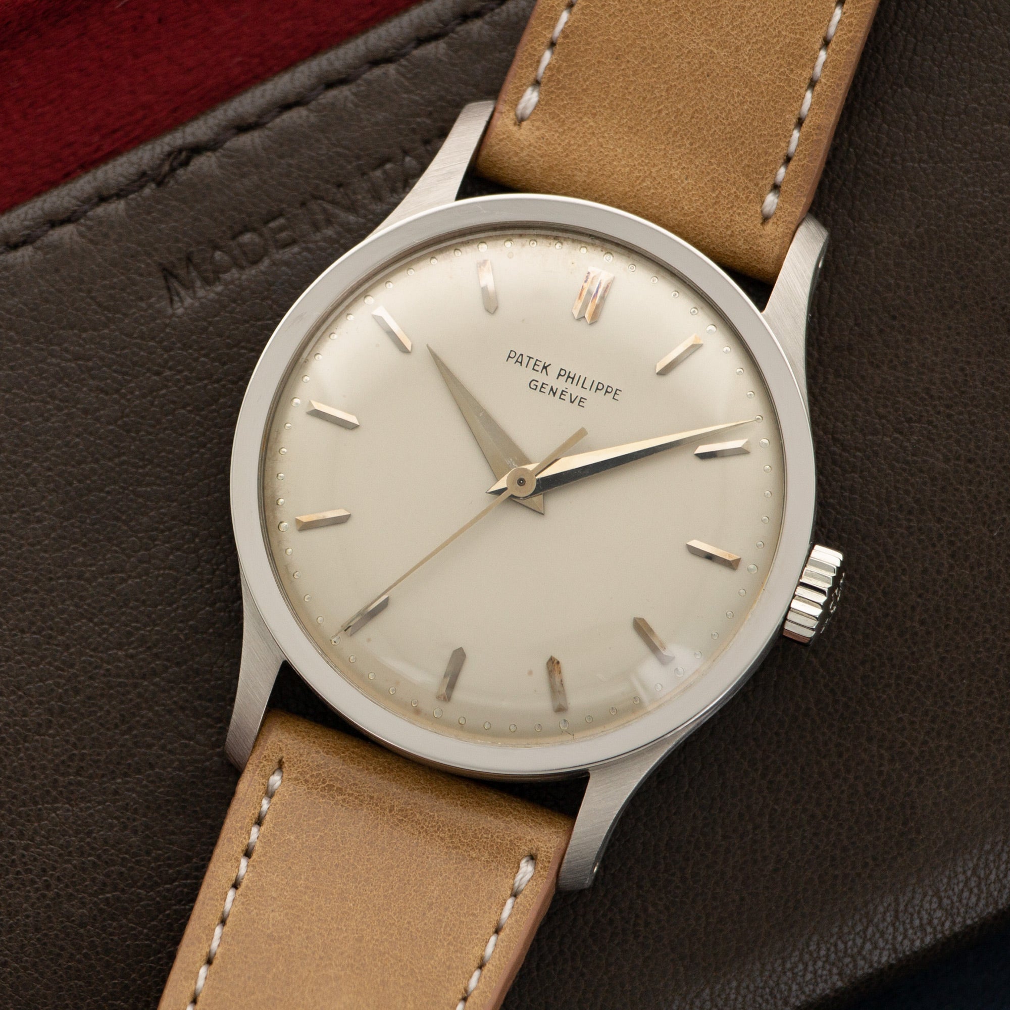 Patek Philippe - Patek Philippe White Gold Calatrava Watch Ref. 570 - The Keystone Watches