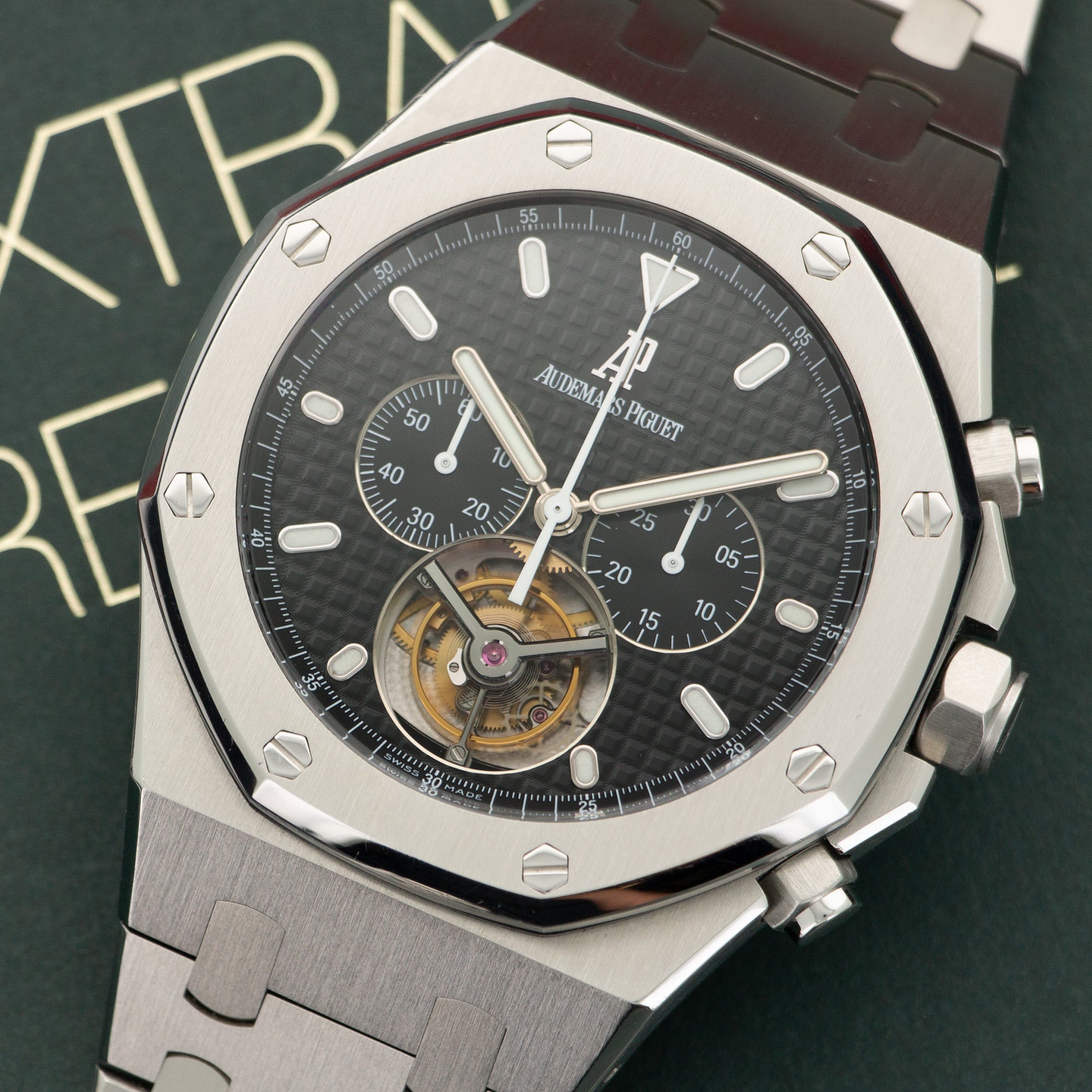 Audemars Piguet - Audemars Piguet Royal Oak Chronograph Tourbillon Watch Ref. 25977 - The Keystone Watches