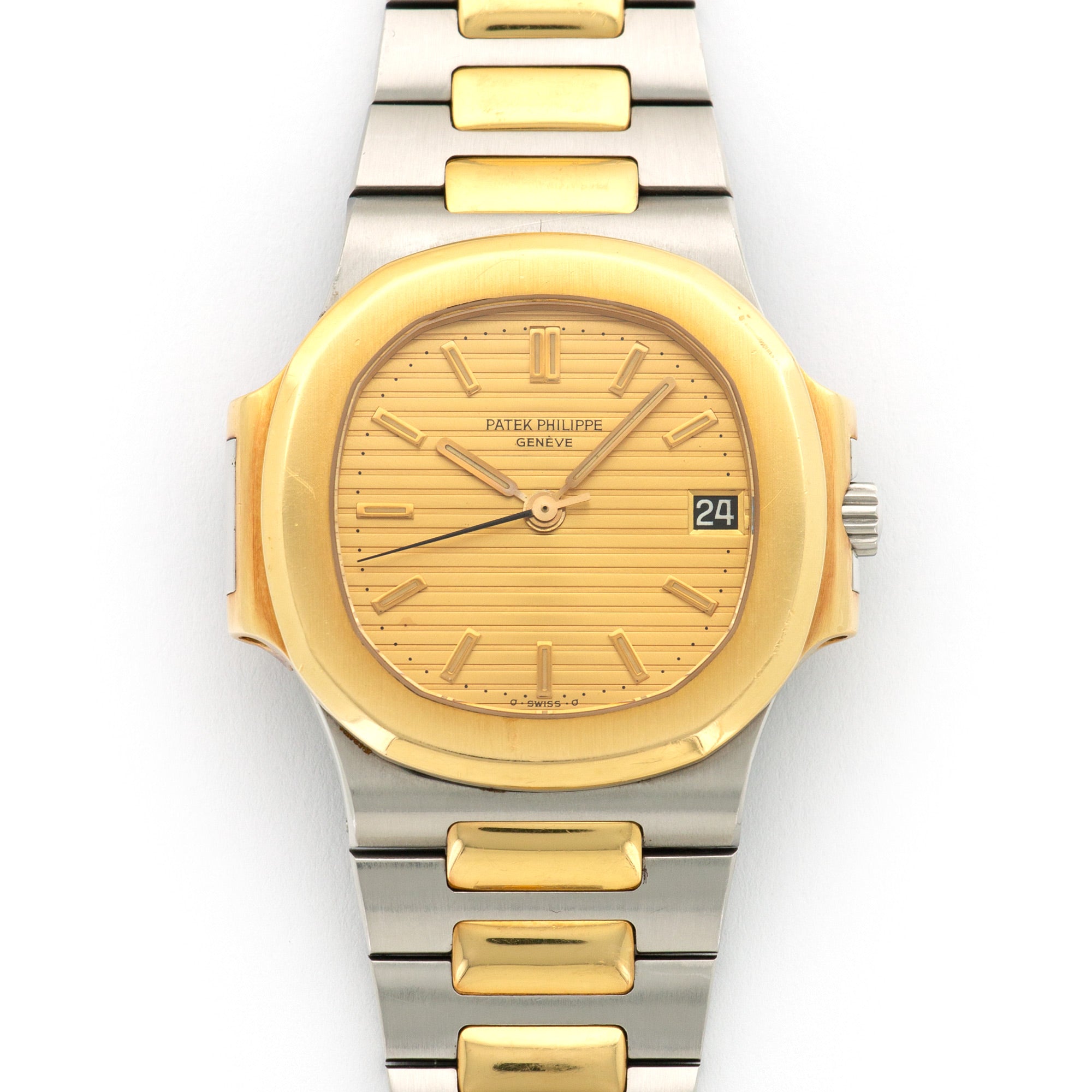 Patek Philippe - Patek Philippe Two-Tone Nautilus Watch Ref. 3800 - The Keystone Watches