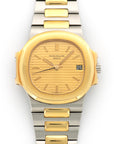 Patek Philippe - Patek Philippe Two-Tone Nautilus Watch Ref. 3800 - The Keystone Watches