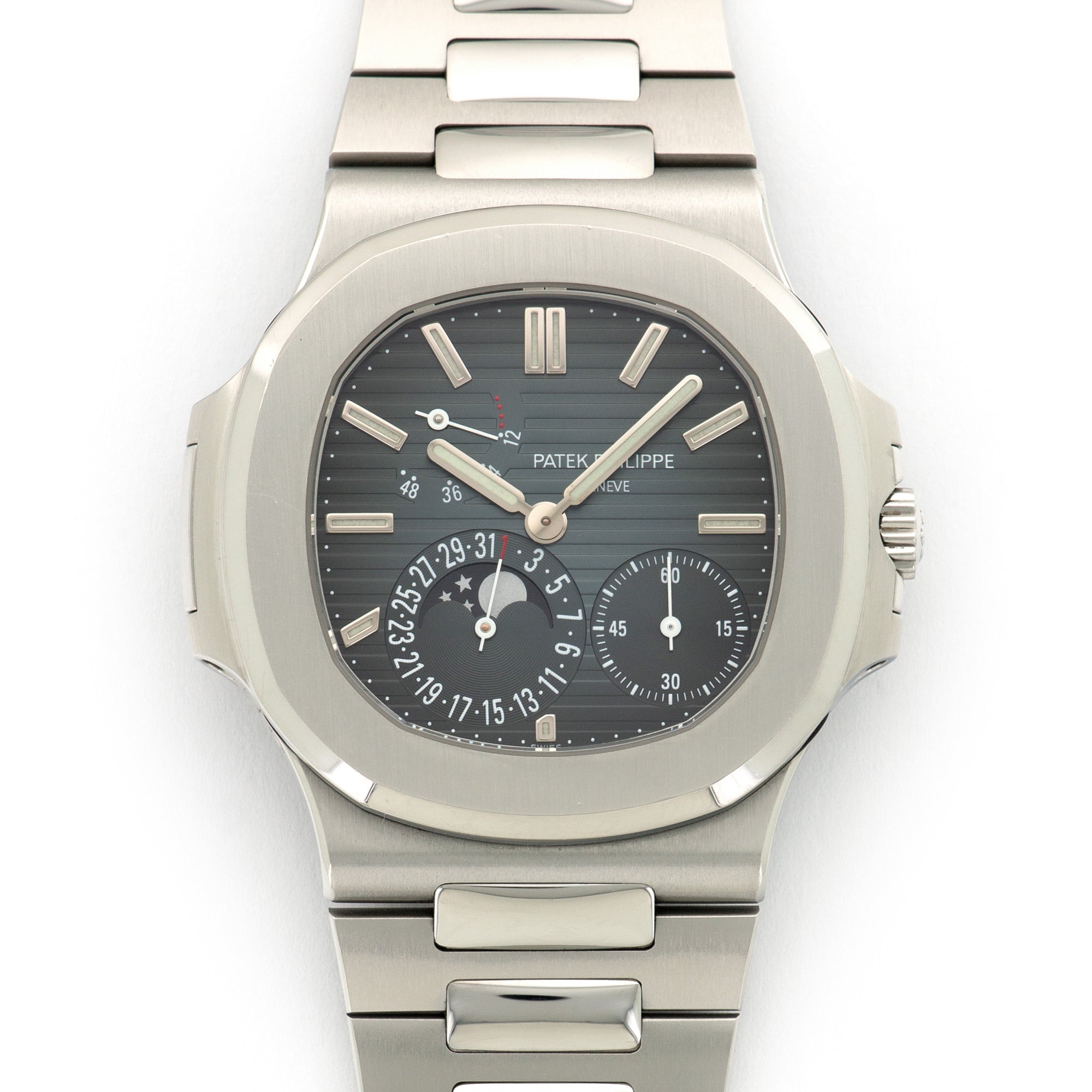 Patek Philippe - Patek Philippe Nautilus Moonphase Watch Ref. 5712 - The Keystone Watches