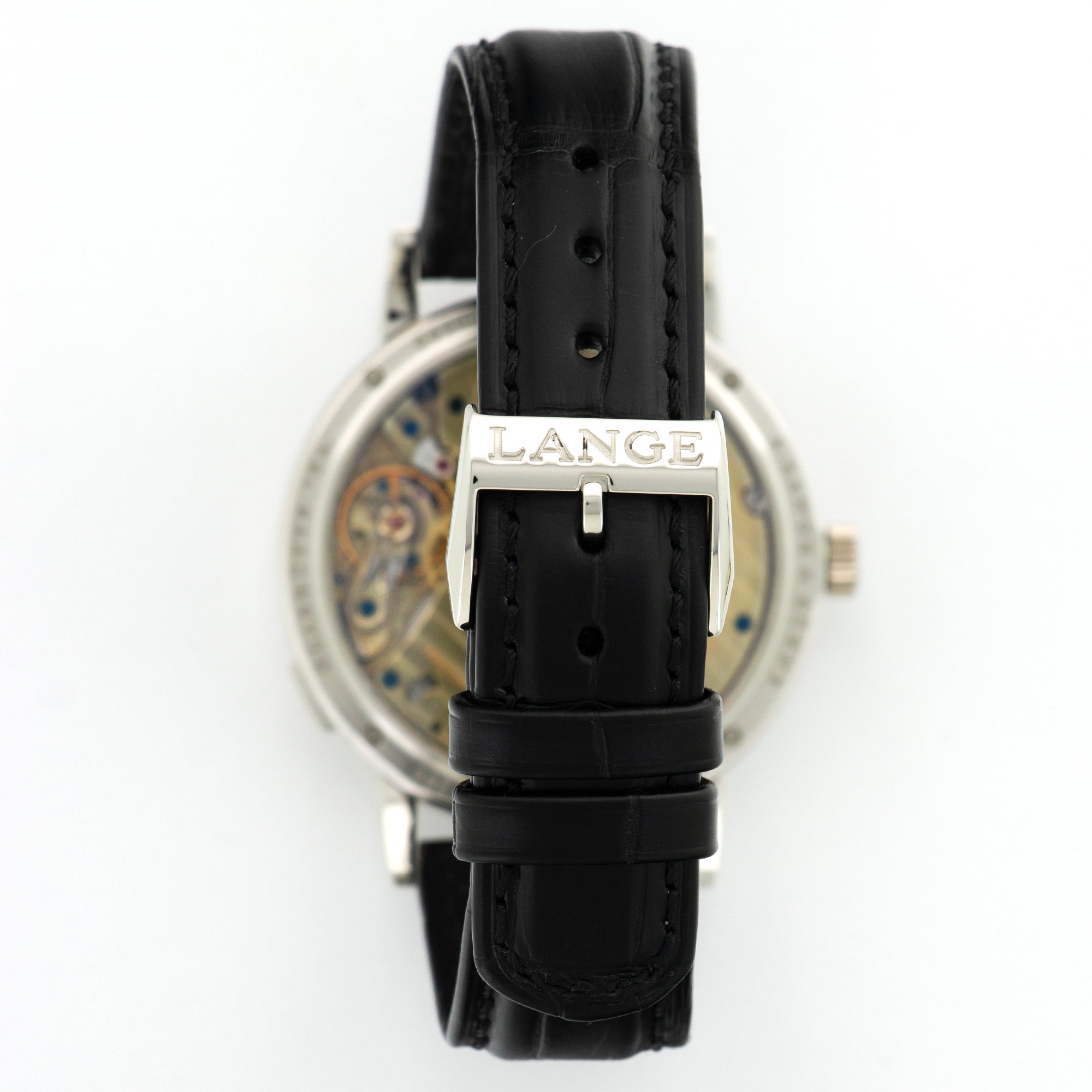 A. Lange & Sohne - A. Lange & Sohne Platinum Grande Lange 1 Lumen Watch Ref. 117.035 - The Keystone Watches