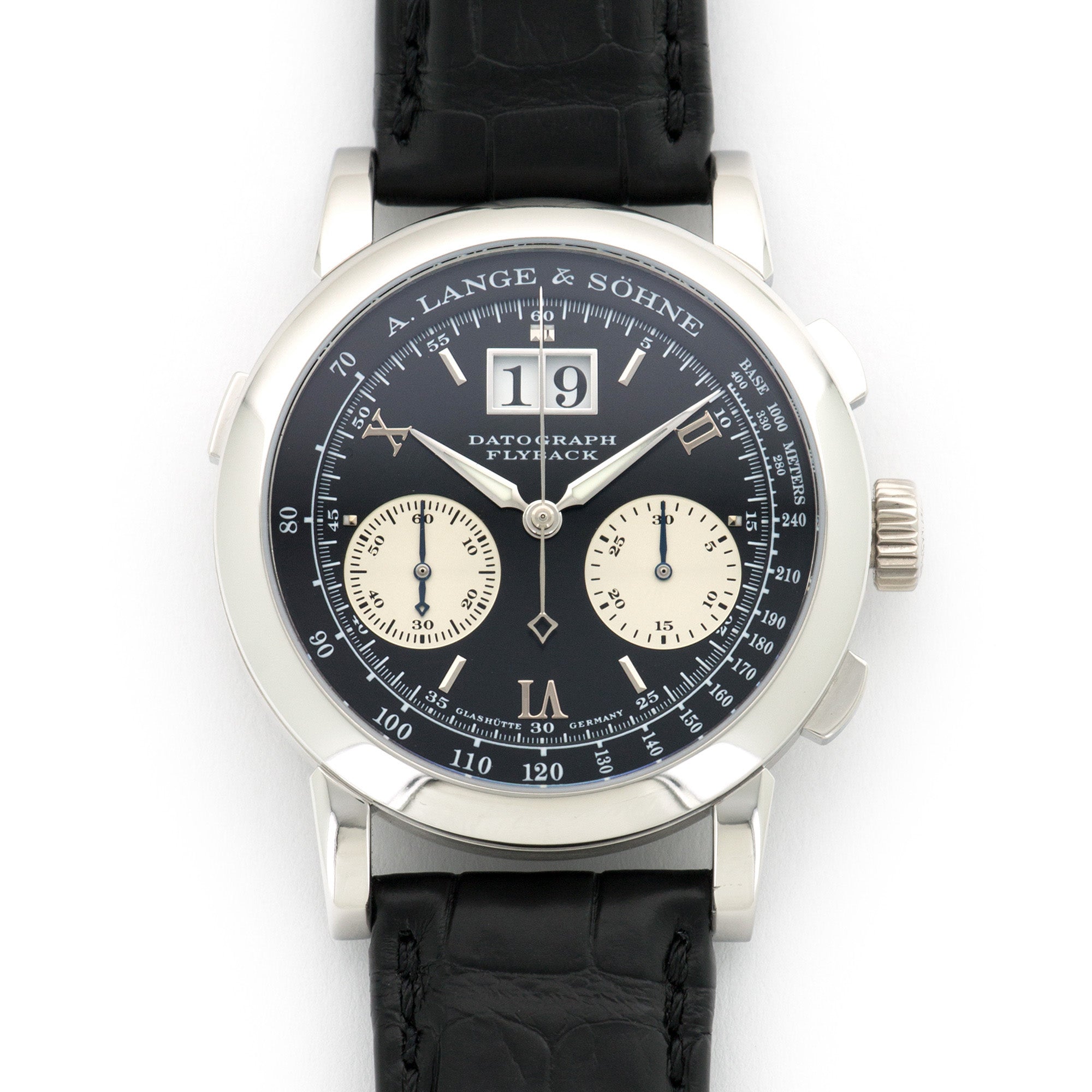 A. Lange &amp; Sohne - A. Lange &amp; Sohne Platinum Datograph Watch Ref. 403.035 - The Keystone Watches