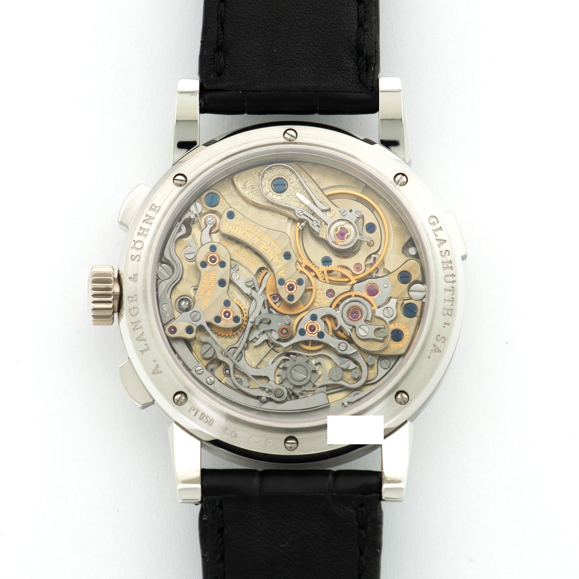 A. Lange &amp; Sohne - A. Lange &amp; Sohne Platinum Datograph Watch Ref. 403.035 - The Keystone Watches