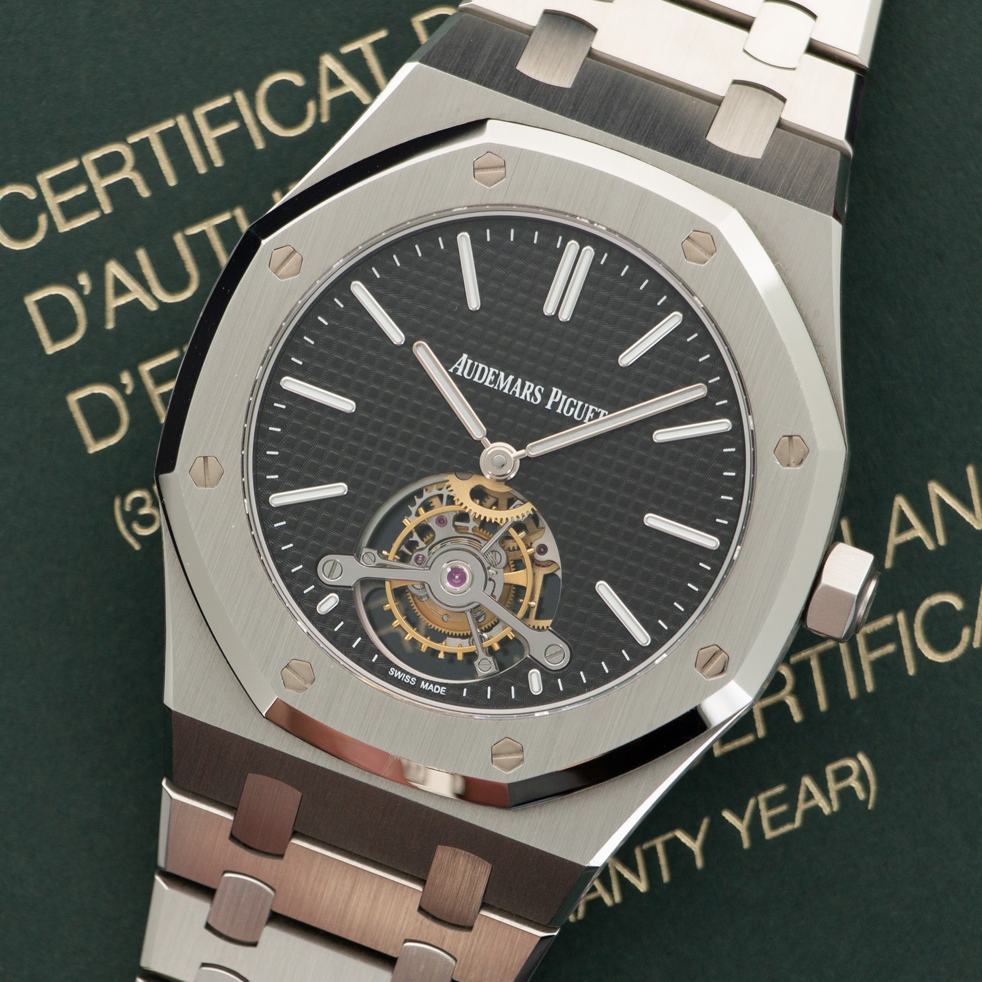 Audemars Piguet - Audemars Piguet Royal Oak Tourbillon Watch Ref. 26512 - The Keystone Watches