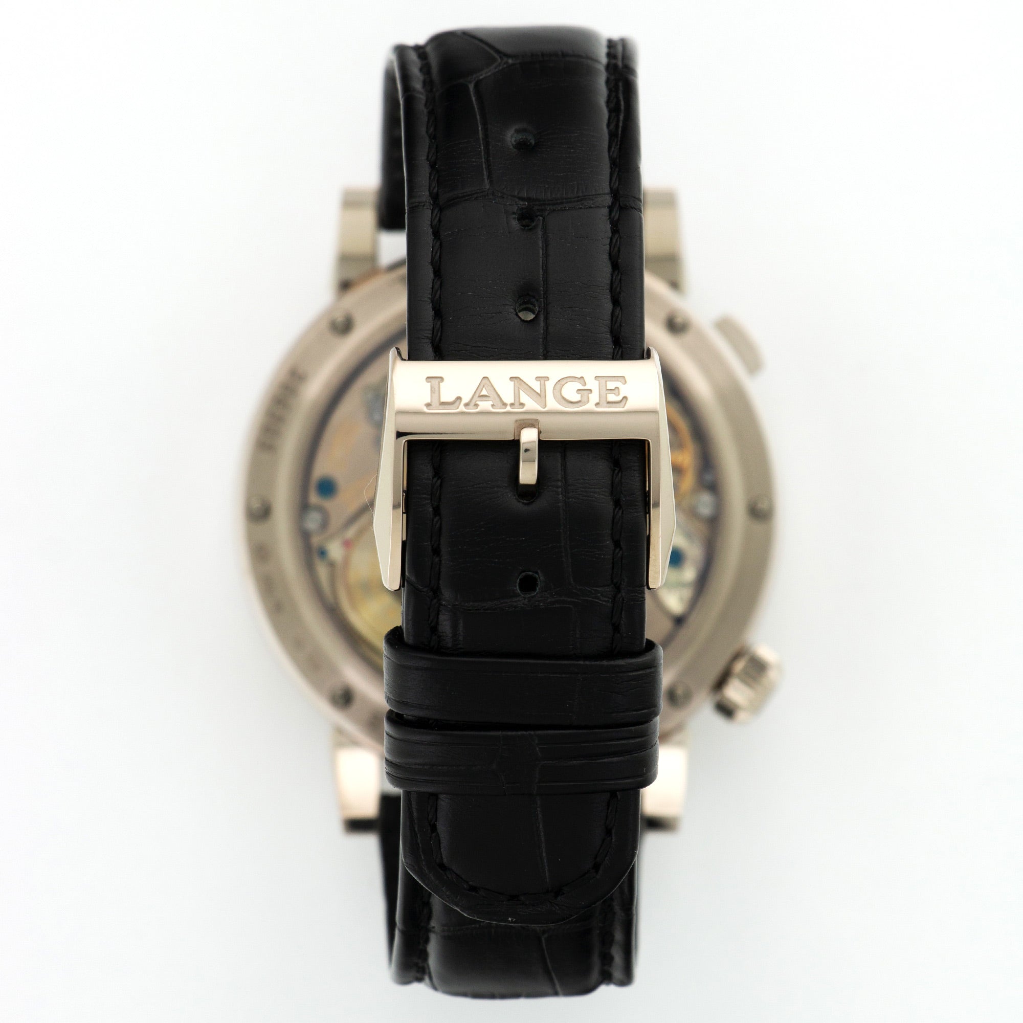 A. Lange & Sohne - A. Lange & Sohne White Gold Zeitwerk Striking Time Watch Ref. 145.029 - The Keystone Watches