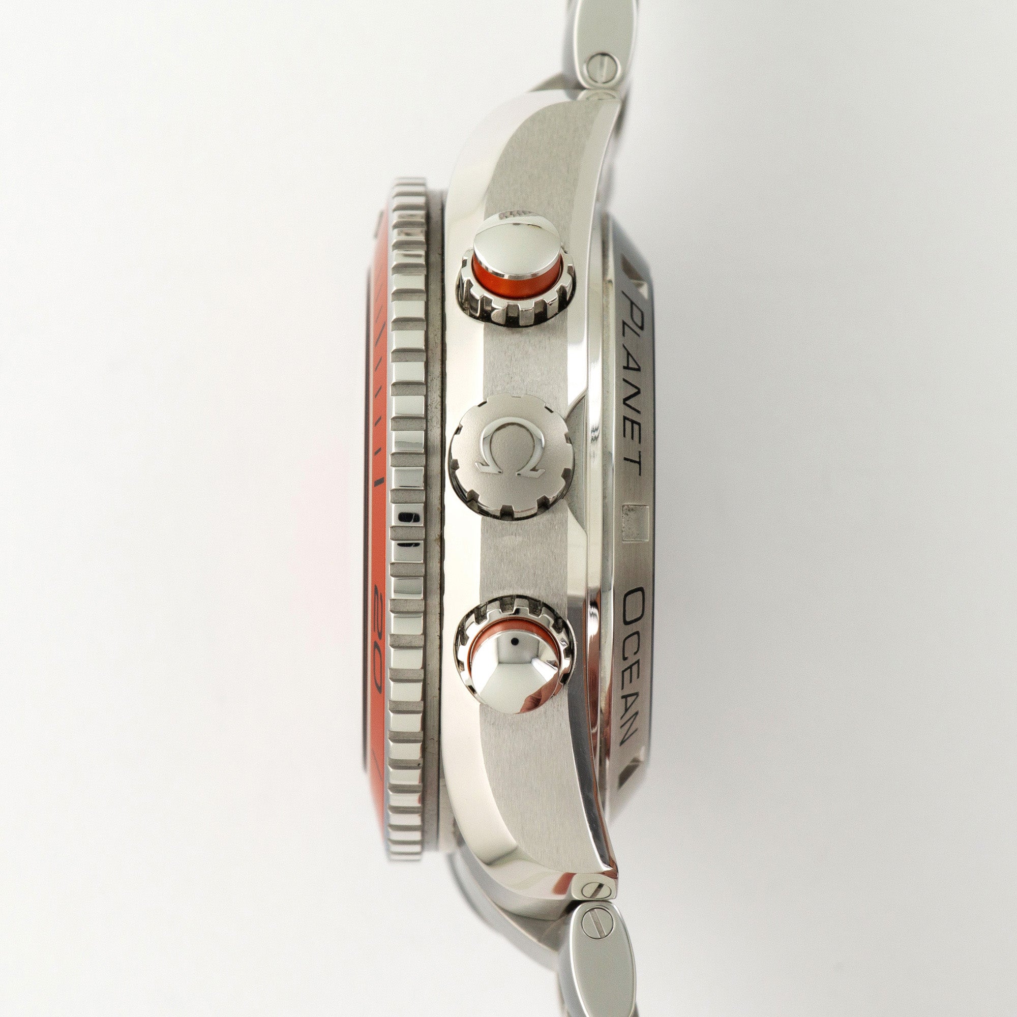 Omega - Omega Planet Ocean Chronograph Orange Watch Ref. 23230465101002 - The Keystone Watches