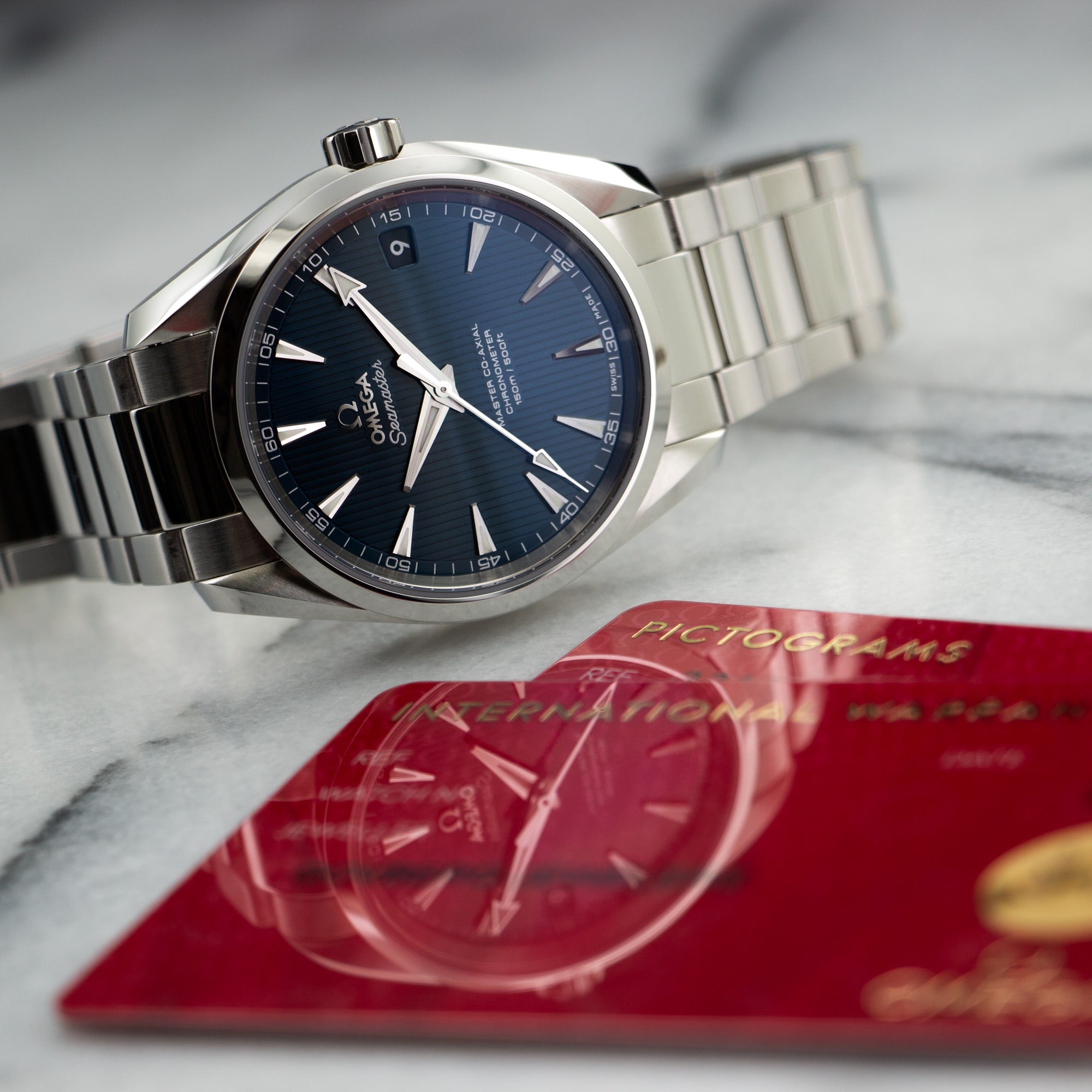 Omega - Omega Seamaster Aqua Terra 150m Co-Axial Watch - The Keystone Watches