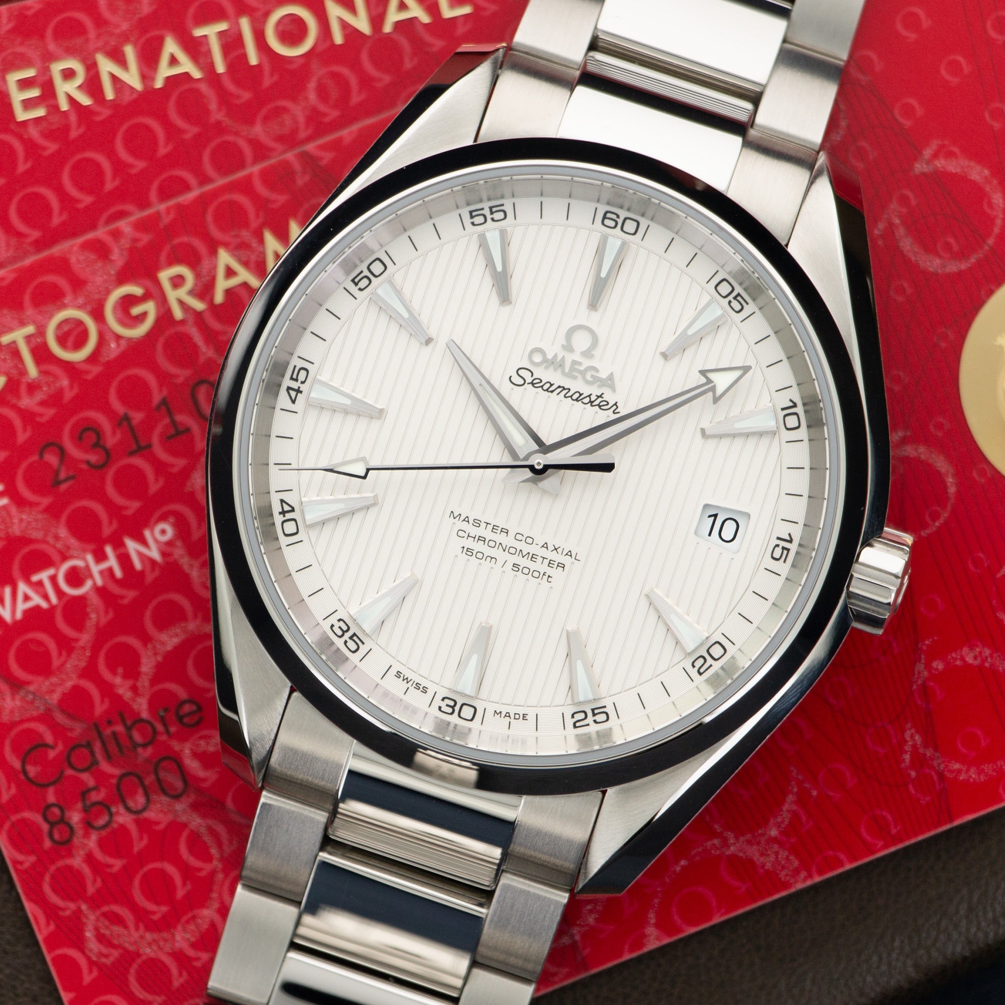 Omega - Omega Seamaster Aqua Terra Chronometer Tech Watch - The Keystone Watches