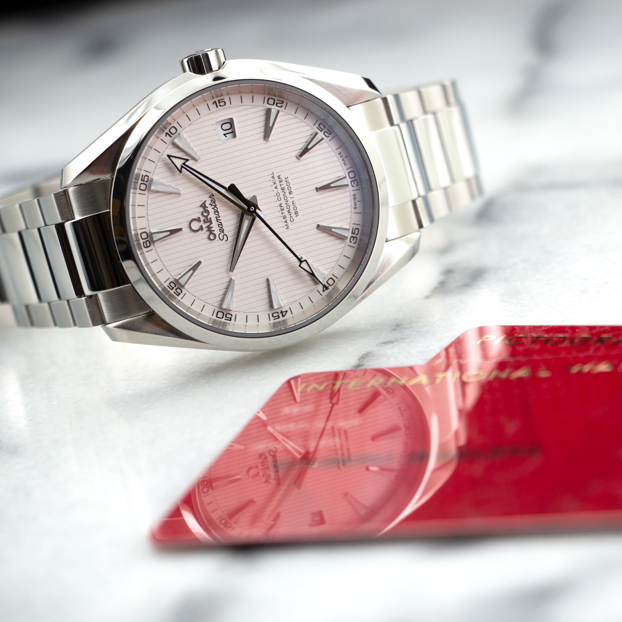 Omega - Omega Seamaster Aqua Terra Chronometer Tech Watch - The Keystone Watches
