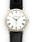 Patek Philippe - Patek Philippe White Gold Calatrava Watch Ref. 5119 - The Keystone Watches