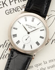 Patek Philippe - Patek Philippe White Gold Calatrava Watch Ref. 5119 - The Keystone Watches