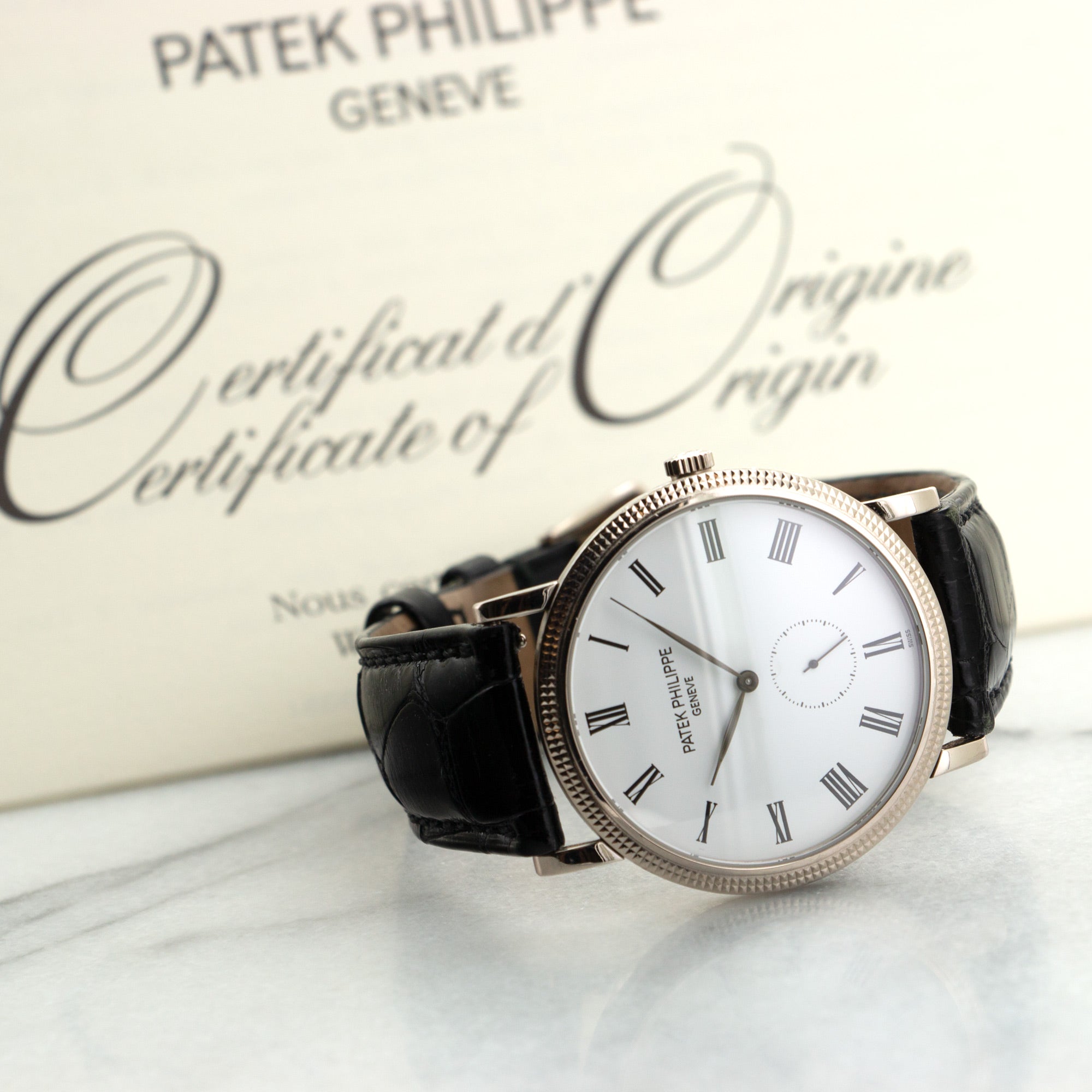 Patek Philippe - Patek Philippe White Gold Calatrava Watch Ref. 5119 - The Keystone Watches