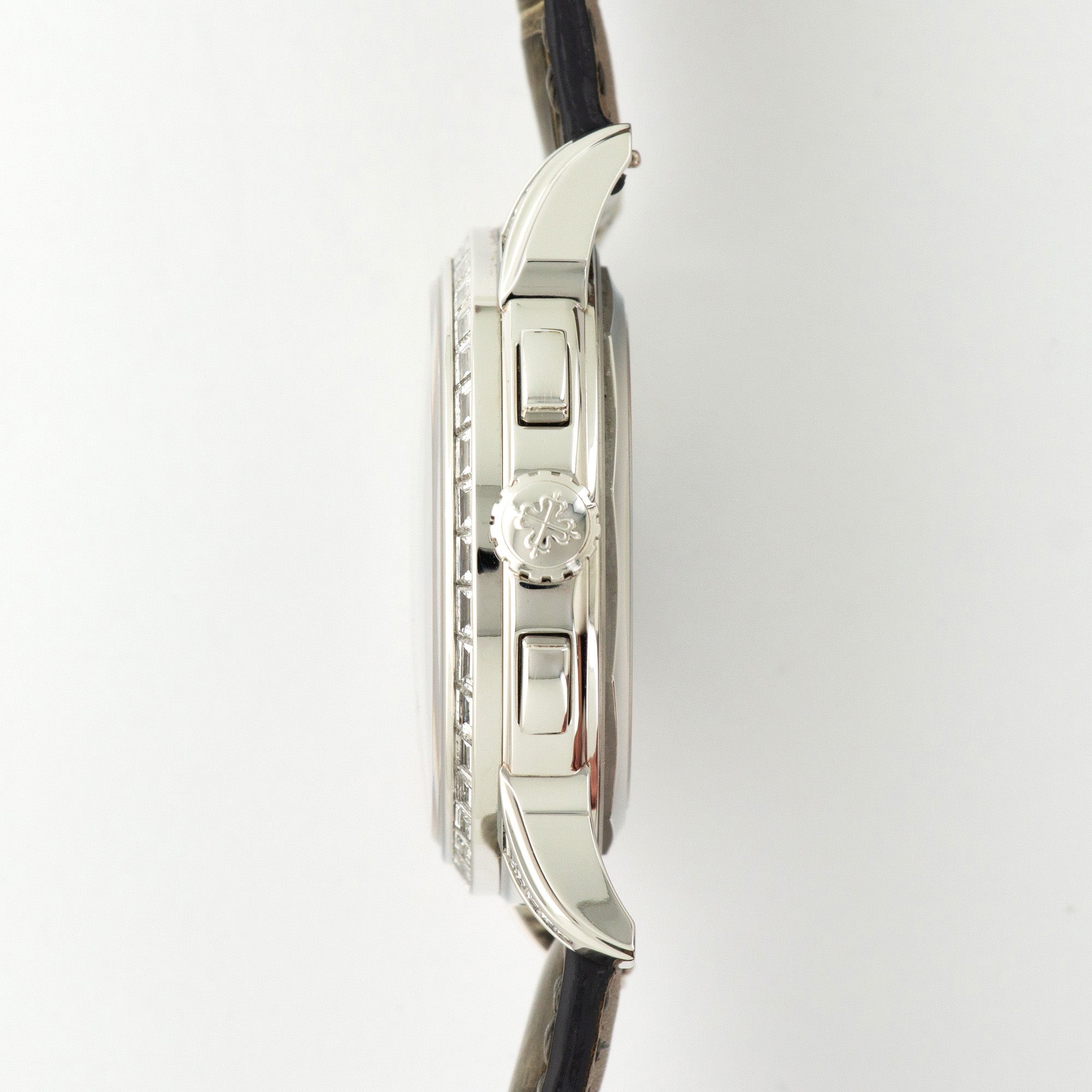 Patek Philippe - Patek Philippe Platinum Perpetual Diamond Chrono Watch Ref. 5271 - The Keystone Watches