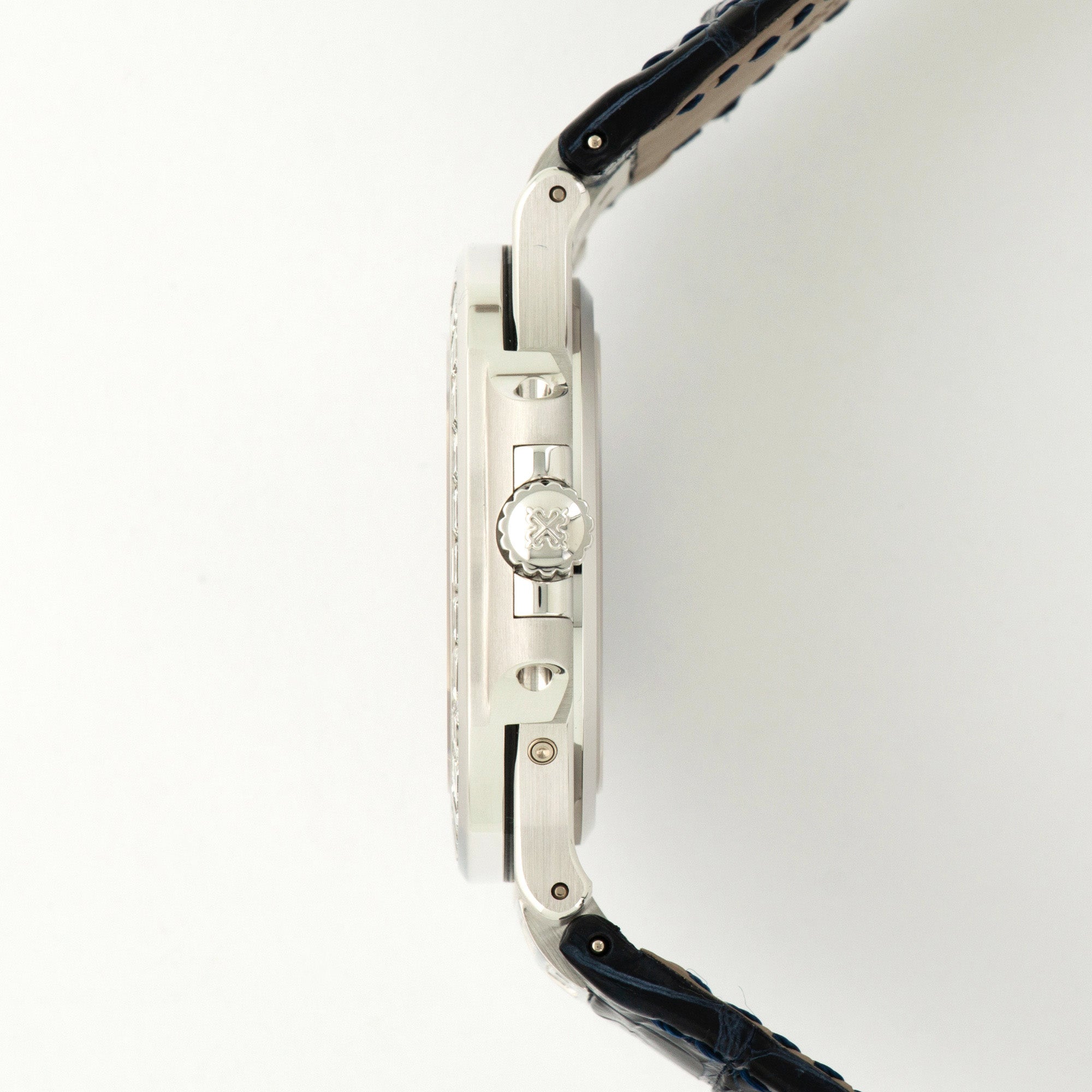 Patek Philippe - Patek Philippe White Gold Nautilus Baguette Diamond Watch Ref. 5724 - The Keystone Watches