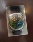 Patek Philippe - Patek Philippe Platinum Handcrafts Cloisonne Peacock Watch, Ref. 5077 Unworn and Double Sealed - The Keystone Watches