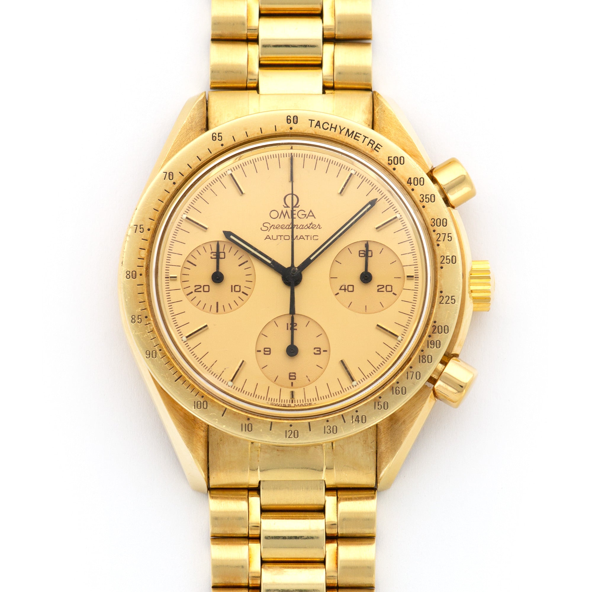 Omega - Omega Yellow Gold Speedmaster Watch, ref. 3551.20 - The Keystone Watches