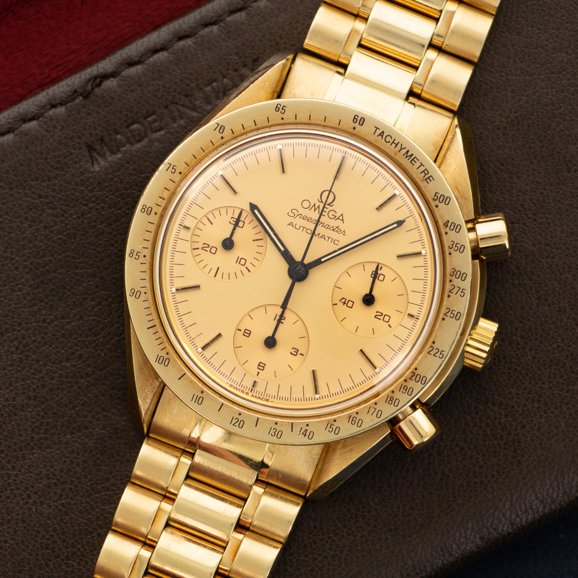 Omega - Omega Yellow Gold Speedmaster Watch, ref. 3551.20 - The Keystone Watches