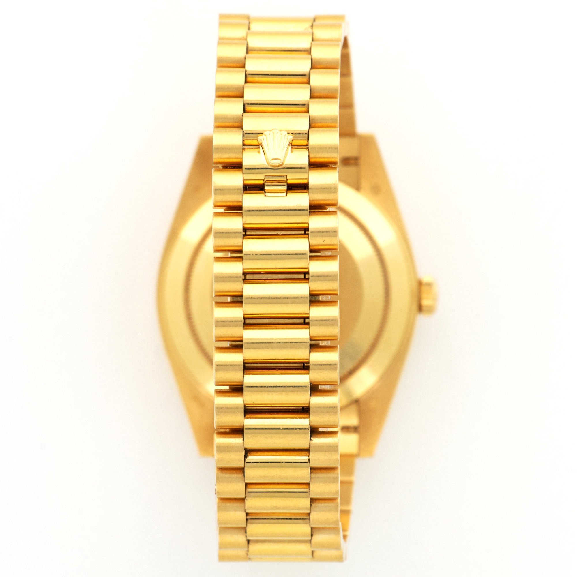 Rolex - Rolex Yellow Gold Day-Date 40mm Baguette Diamond Watch Ref. 228238 - The Keystone Watches