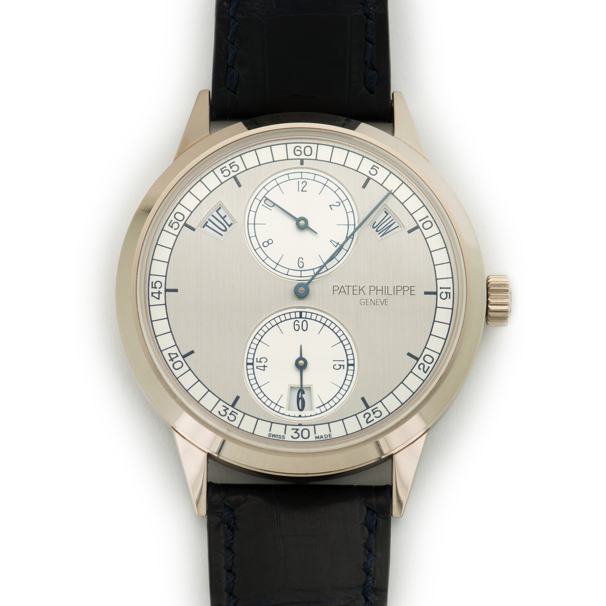 Patek Philippe - Patek Philippe White Gold Annual Calendar Regulator Watch Ref. 5235 - The Keystone Watches