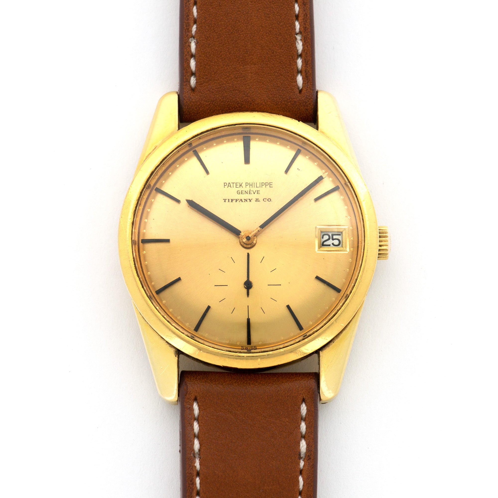 Patek Philippe - Patek Philippe Yellow Gold Automatic Watch Ref. 3558 Retailed by Tiffany & Co. - The Keystone Watches