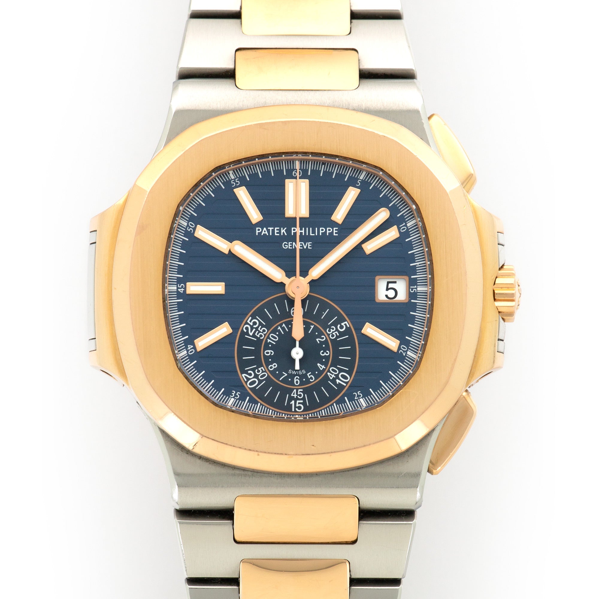 Patek Philippe - Patek Philippe Nautilus Two Tone Ref. 5980/1AR - The Keystone Watches