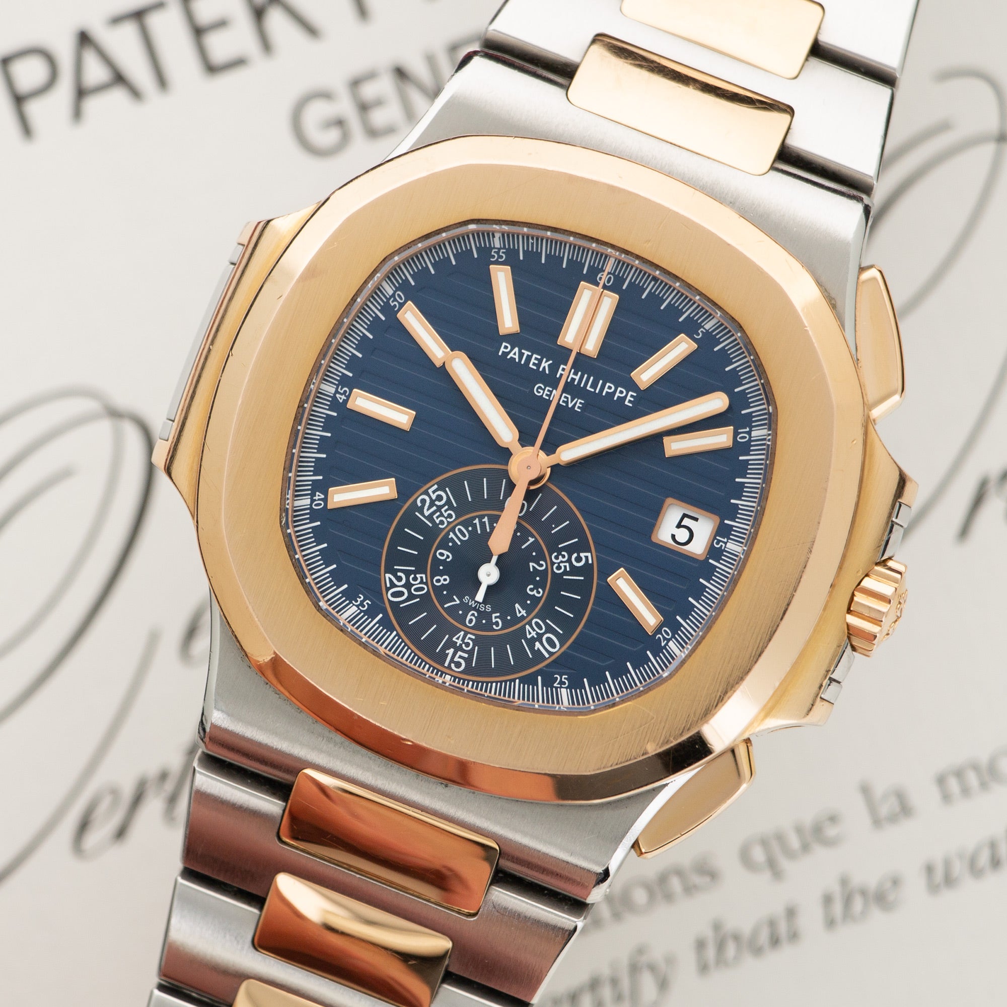 Patek Philippe - Patek Philippe Nautilus Two Tone Ref. 5980/1AR - The Keystone Watches