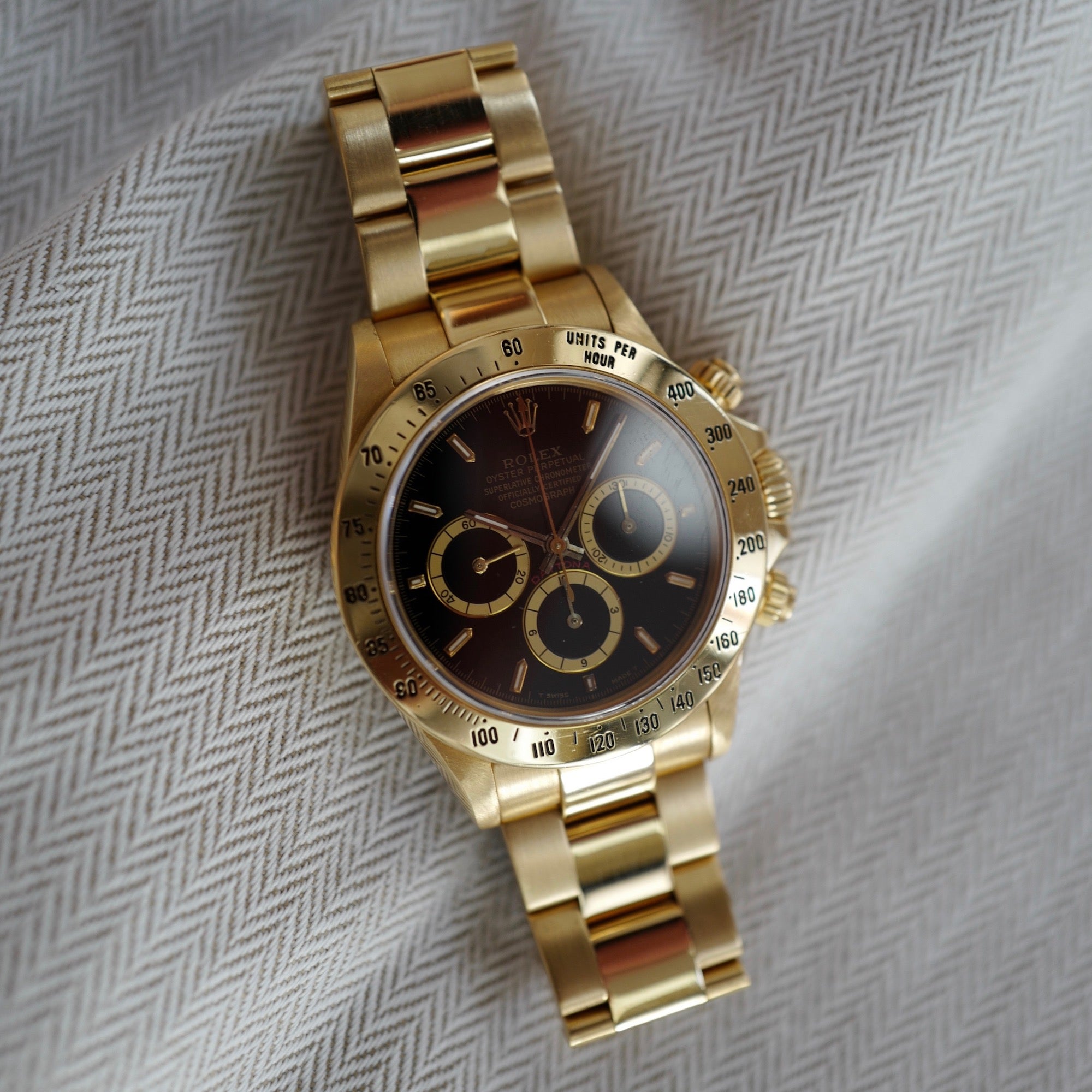 Rolex - Rolex Yellow Gold Daytona Zenith Watch Ref. 16528 - The Keystone Watches