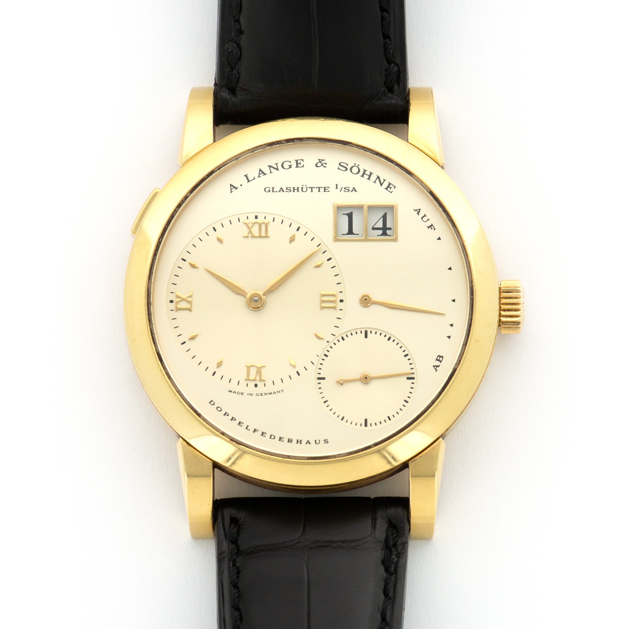 A. Lange & Sohne - A. Lange & Sohne Yellow Gold Lange 1 Watch Ref. 101.021 - The Keystone Watches