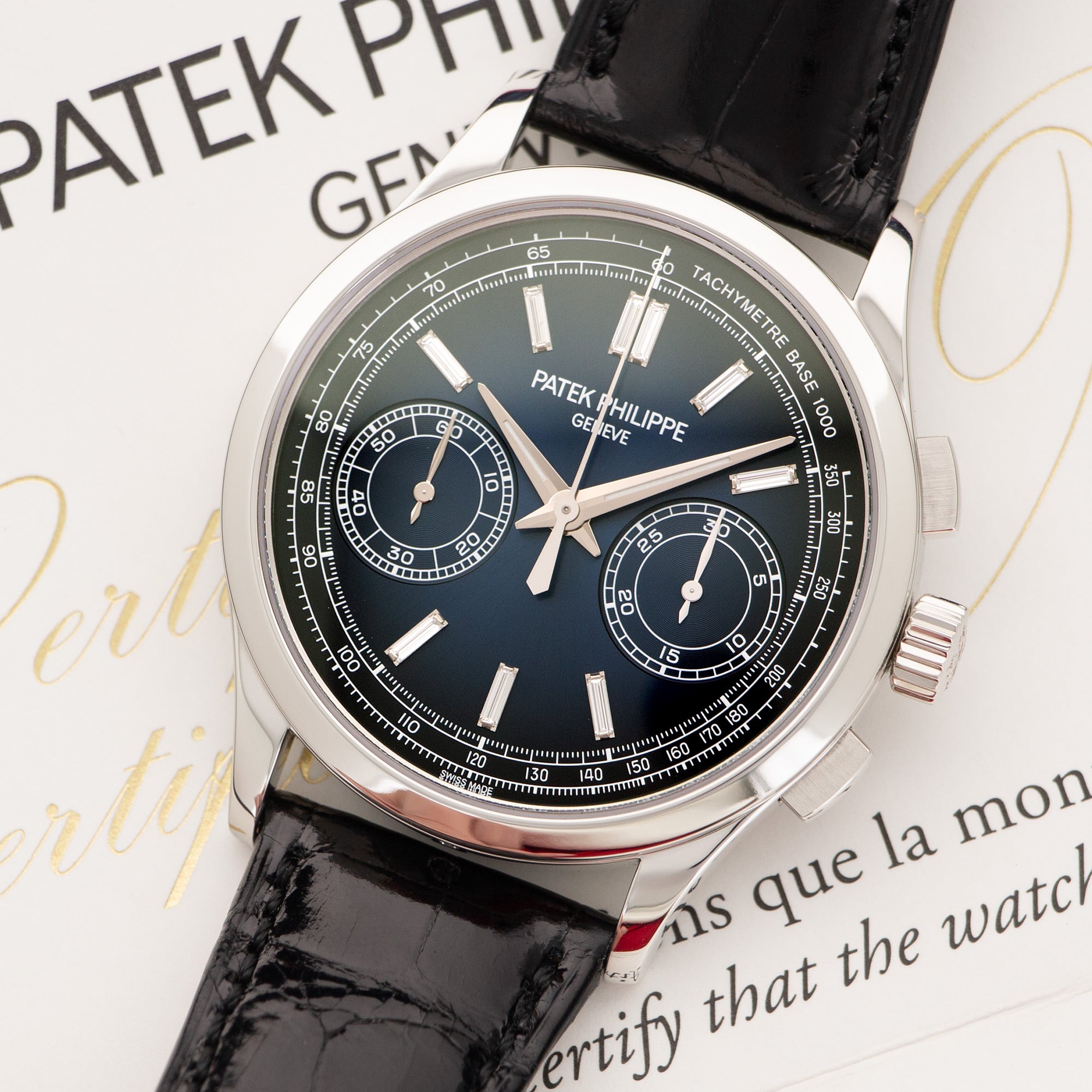 Patek Philippe - Patek Philippe Platinum Chronograph Watch Ref. 5170 - The Keystone Watches