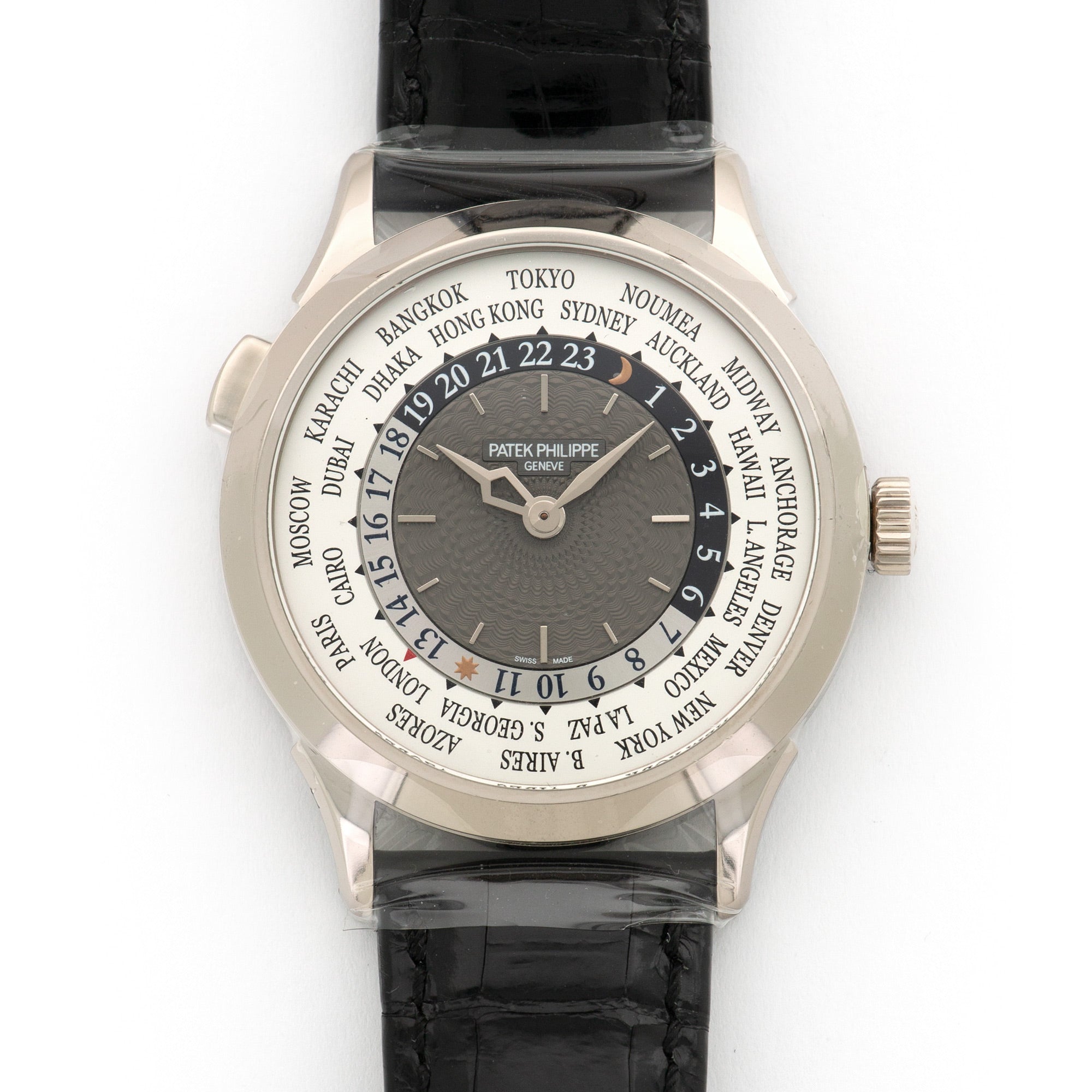 Patek Philippe - Patek Philippe White Gold World Time Watch Ref. 5230 - The Keystone Watches