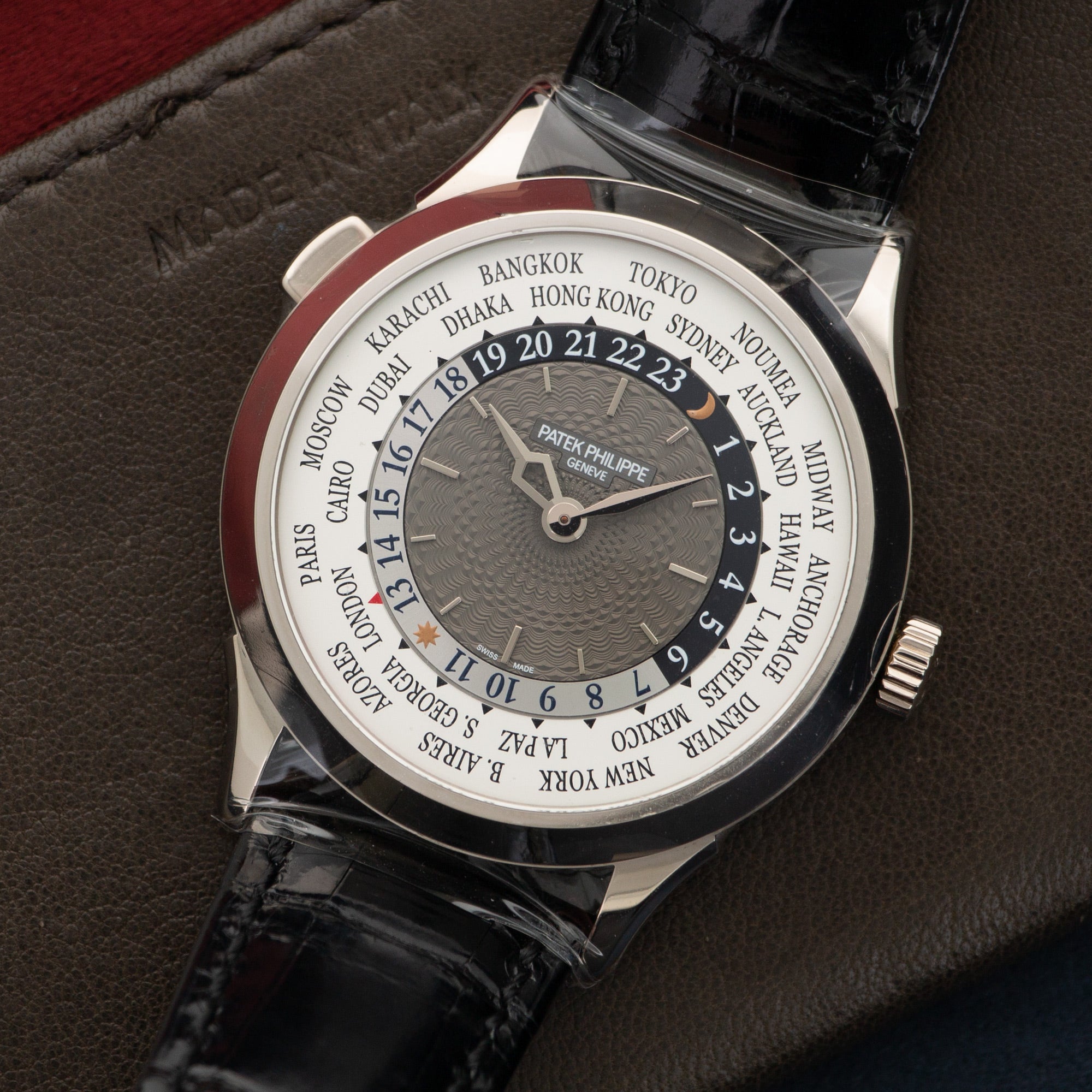 Patek Philippe - Patek Philippe White Gold World Time Watch Ref. 5230 - The Keystone Watches