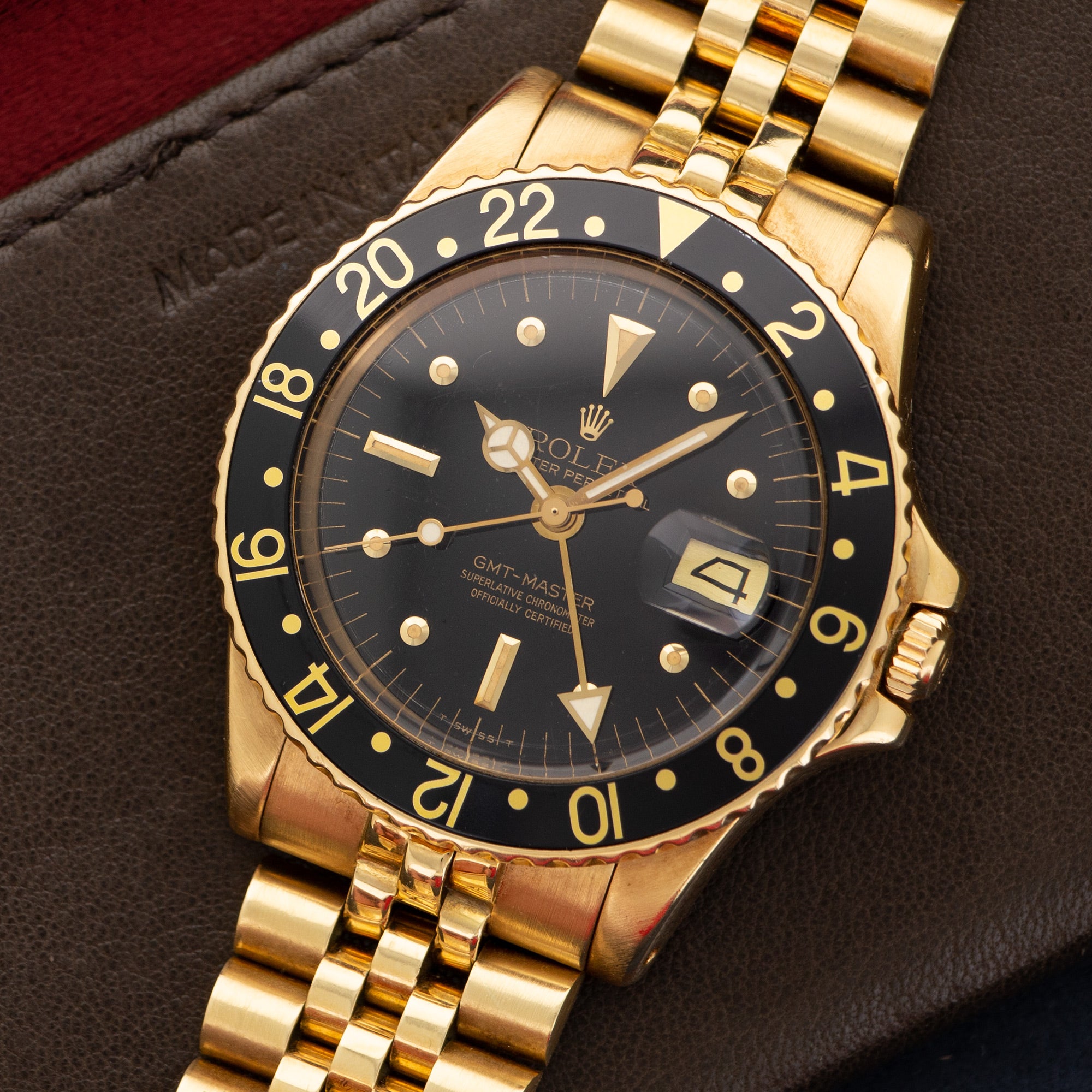 Rolex - Rolex Yellow Gold GMT-Master Ref. 1675 - The Keystone Watches