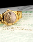 Rolex - Rolex Yellow Gold Date Watch Ref. 1500 with Original Warranty Paper - The Keystone Watches
