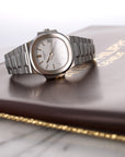 Patek Philippe - Patek Philippe Nautilus Watch Ref. 3800, with Original Box and Papers - The Keystone Watches