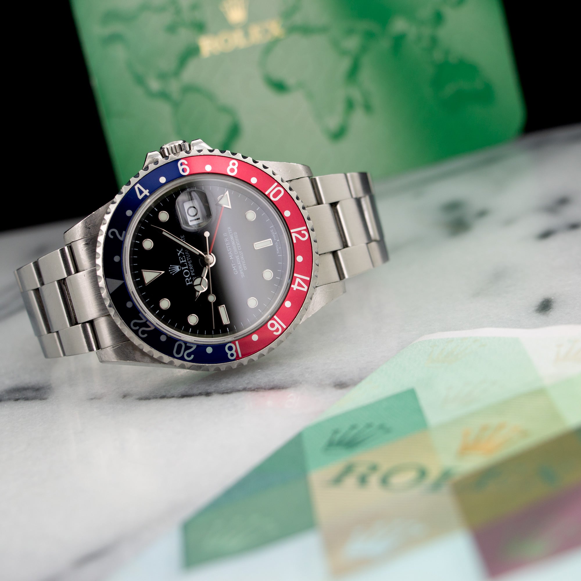 Rolex - Rolex GMT-Master II Error Dial Watch Ref. 16710 - The Keystone Watches