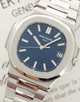Patek Philippe - Patek Philippe Platinum Nautilus Watch Ref. 5711 - The Keystone Watches