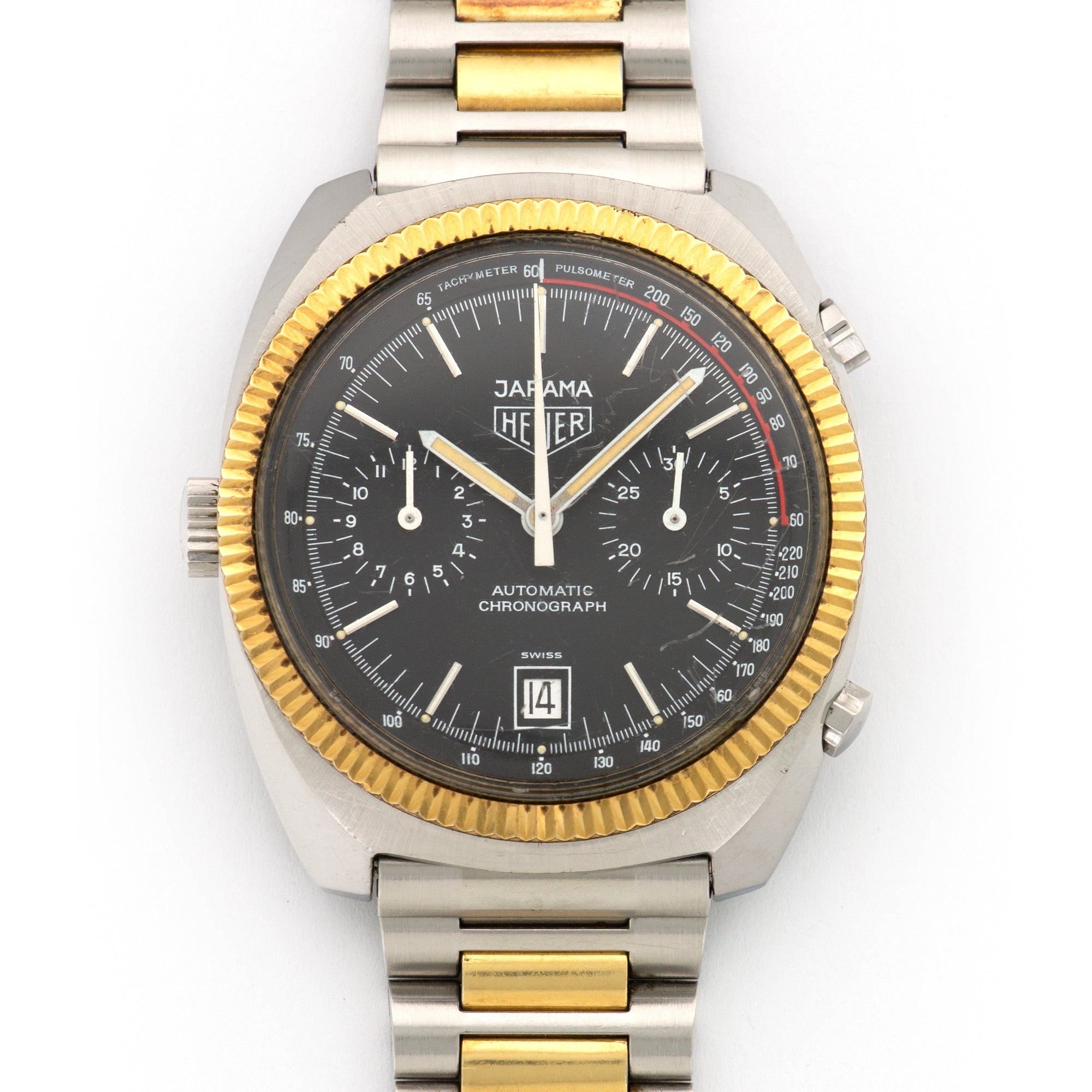 Heuer - Heuer Two-Tone Jarama Chronograph Watch Ref. 110.245 - The Keystone Watches