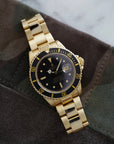 Rolex - Rolex Yellow Gold Submariner Watch Ref. 16808 - The Keystone Watches