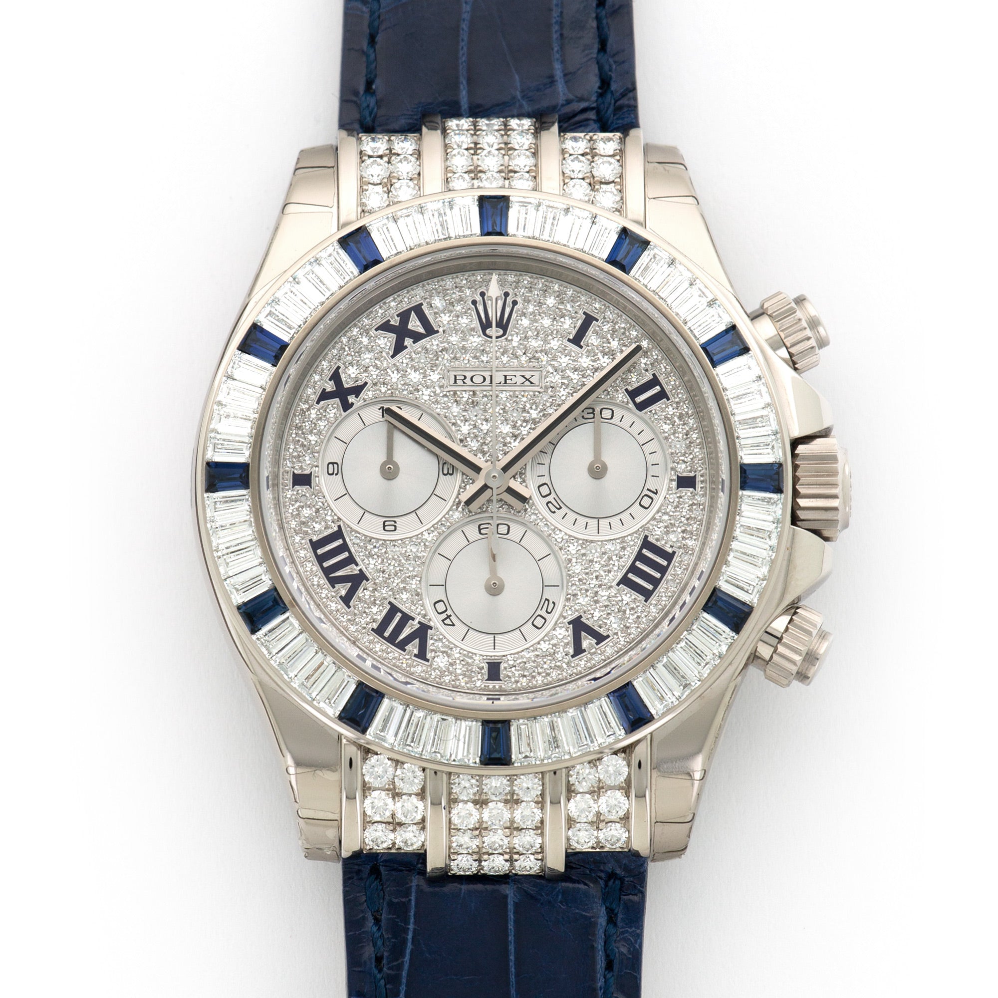 Rolex - Rolex Cosmograph Daytona Diamond & Sapphire Watch Ref. 116599 - The Keystone Watches