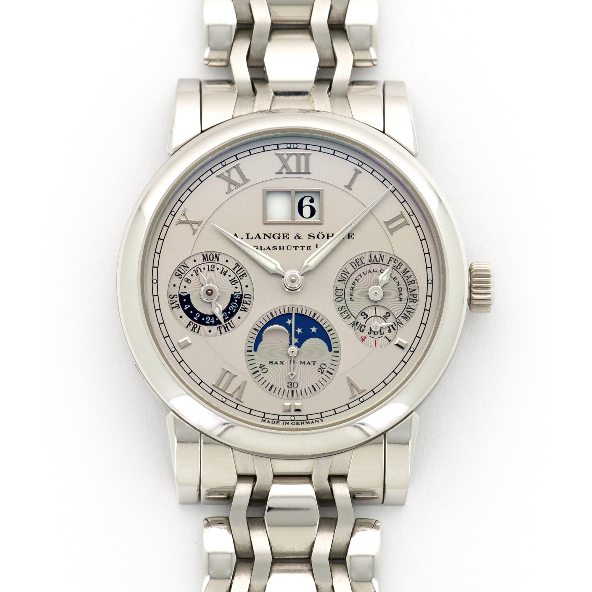 A. Lange Sohne Langematik Perpetual 310.225 Platinum The