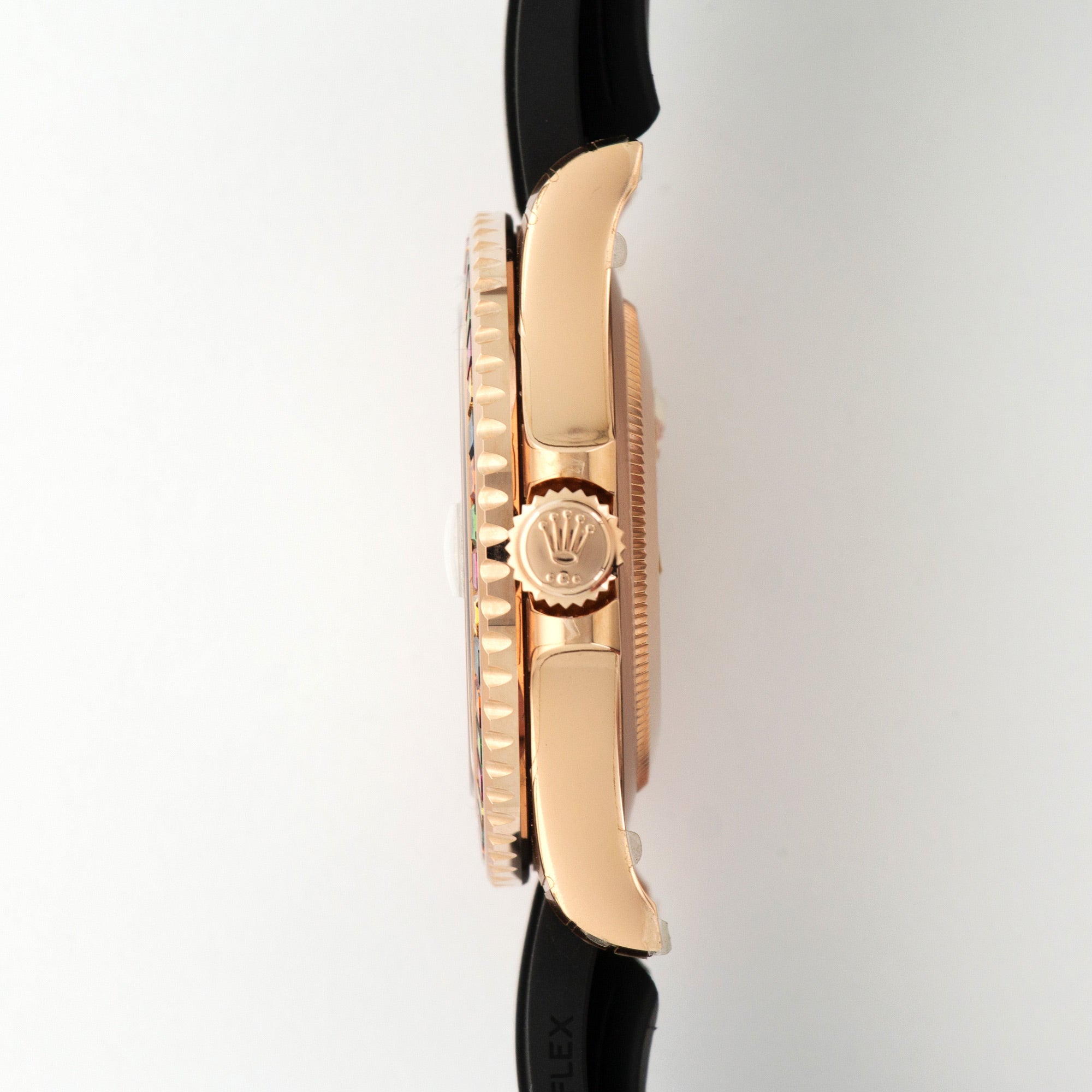 Rolex - Rolex Rose Gold Yacht-Master Rainbow Watch Ref. 116695 - The Keystone Watches