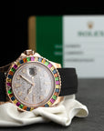Rolex - Rolex Rose Gold Yacht-Master Rainbow Watch Ref. 116695 - The Keystone Watches